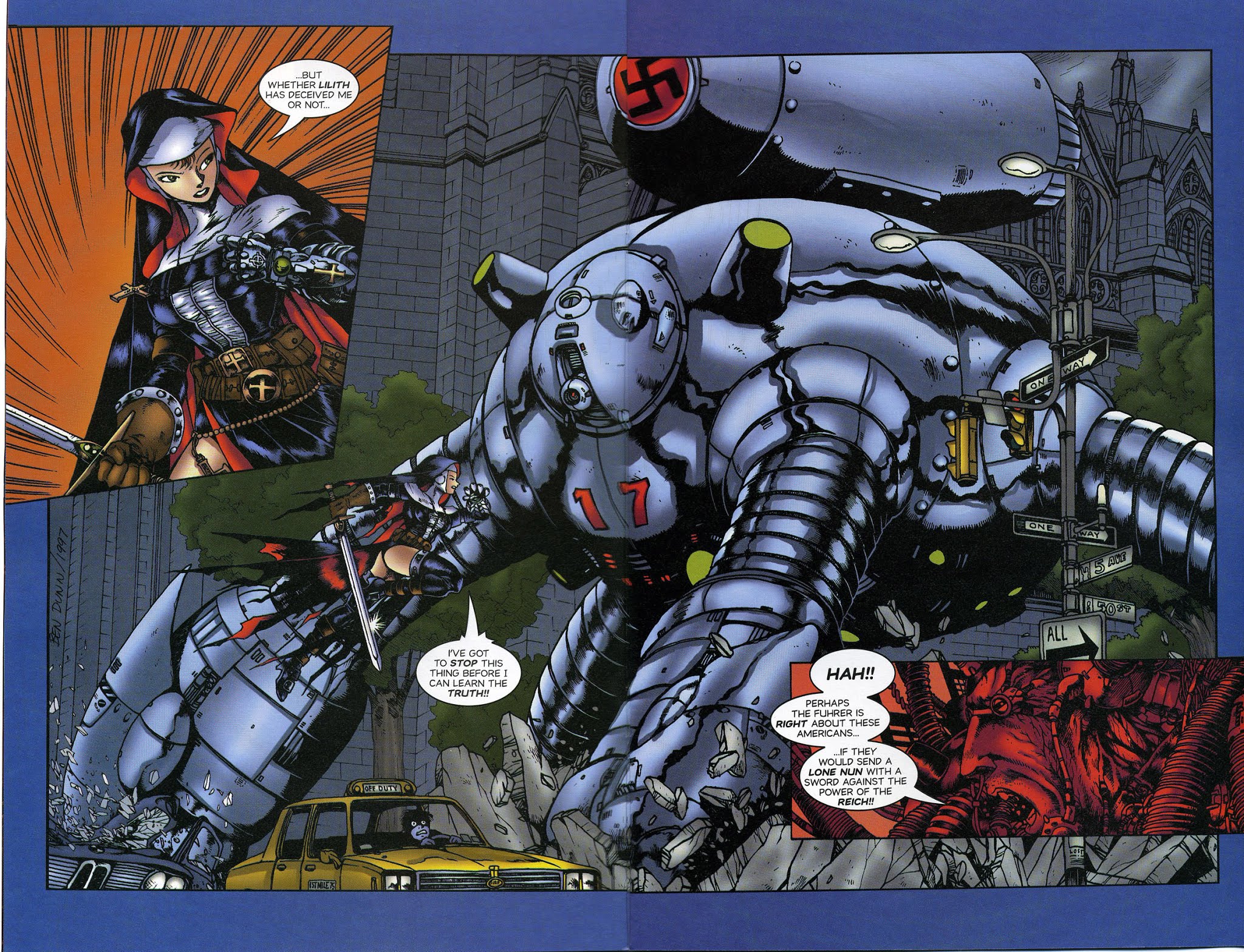 Read online Warrior Nun Areala Bolt Premium comic -  Issue # Full - 8