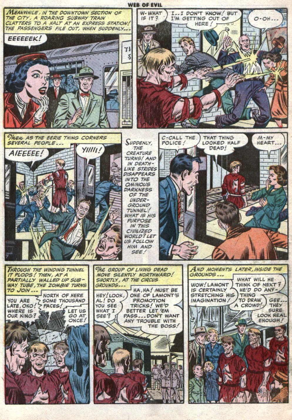 Read online Web of Evil comic -  Issue #12 - 8