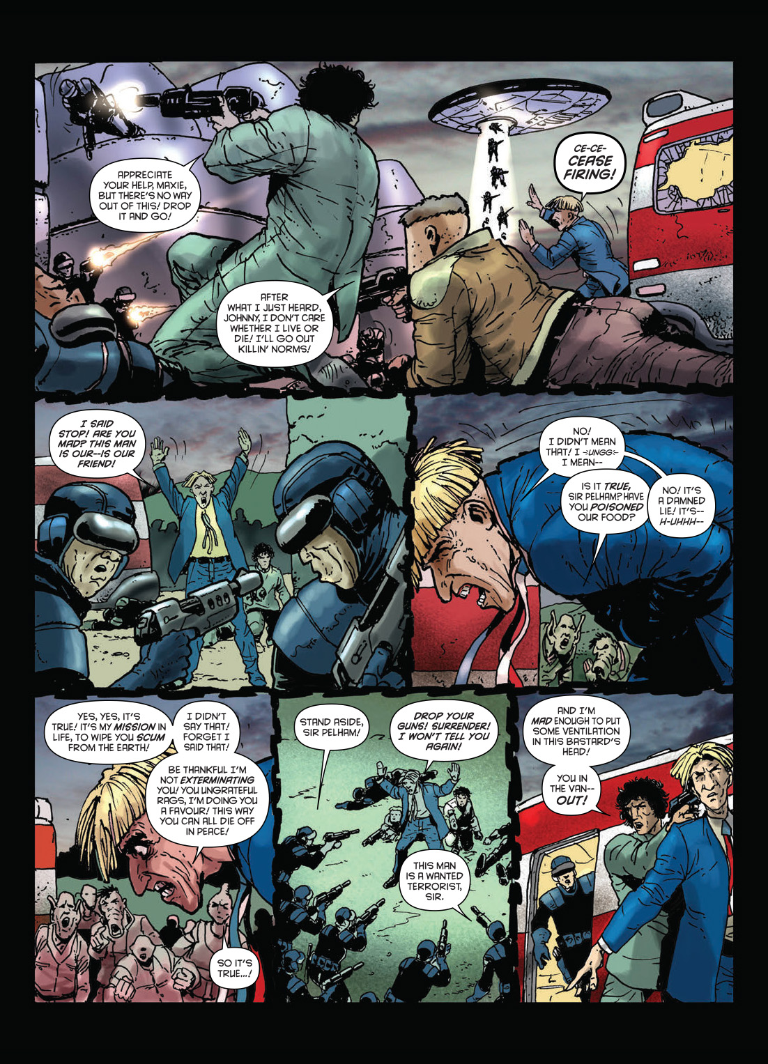 Read online Strontium Dog: The Life and Death of Johnny Alpha: Dogs of War comic -  Issue # TPB - 12