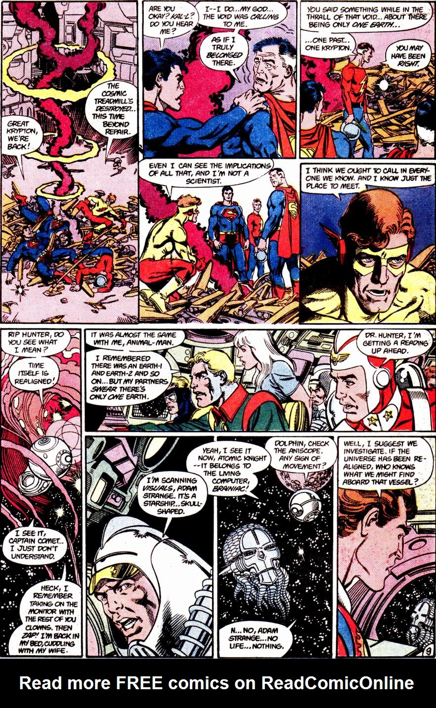 Read online Crisis on Infinite Earths (1985) comic -  Issue #11 - 10