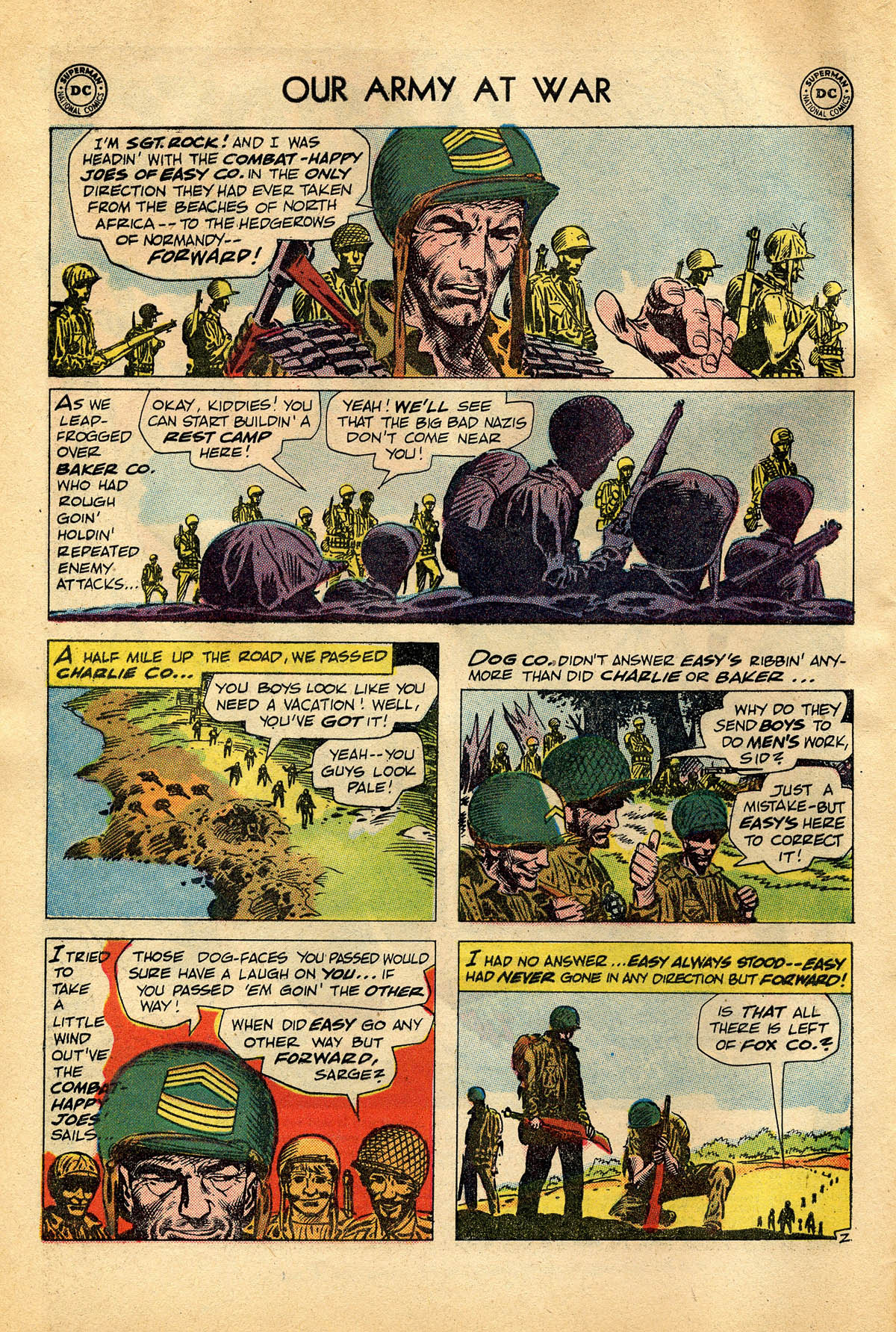 Read online Our Army at War (1952) comic -  Issue #99 - 4