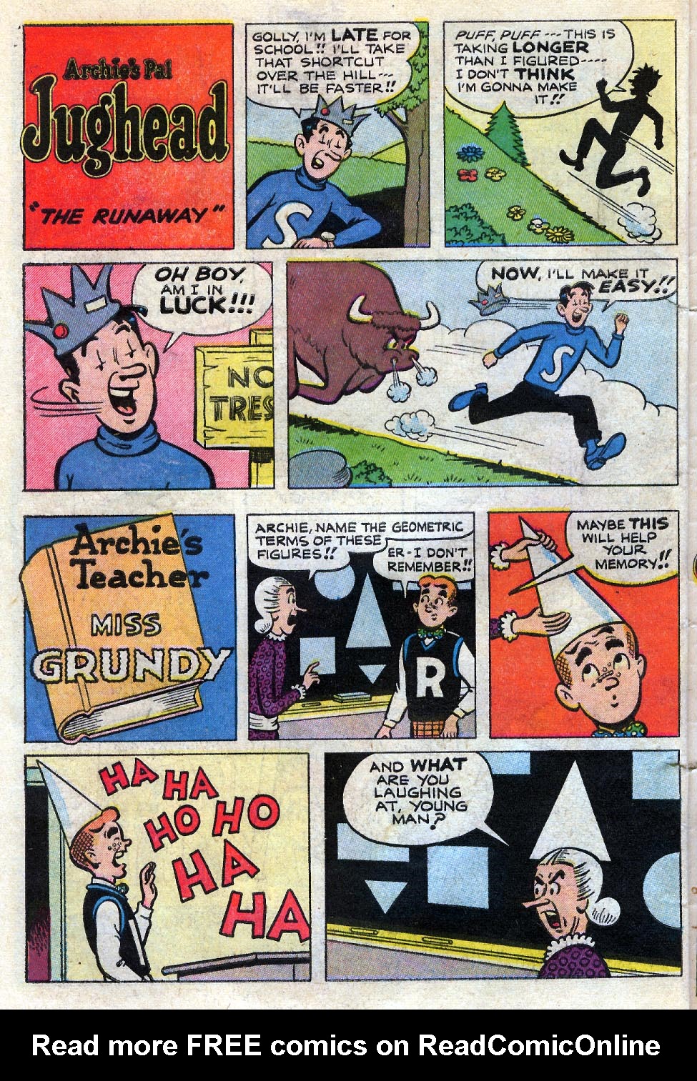 Read online Archie's Joke Book Magazine comic -  Issue #15 - 28