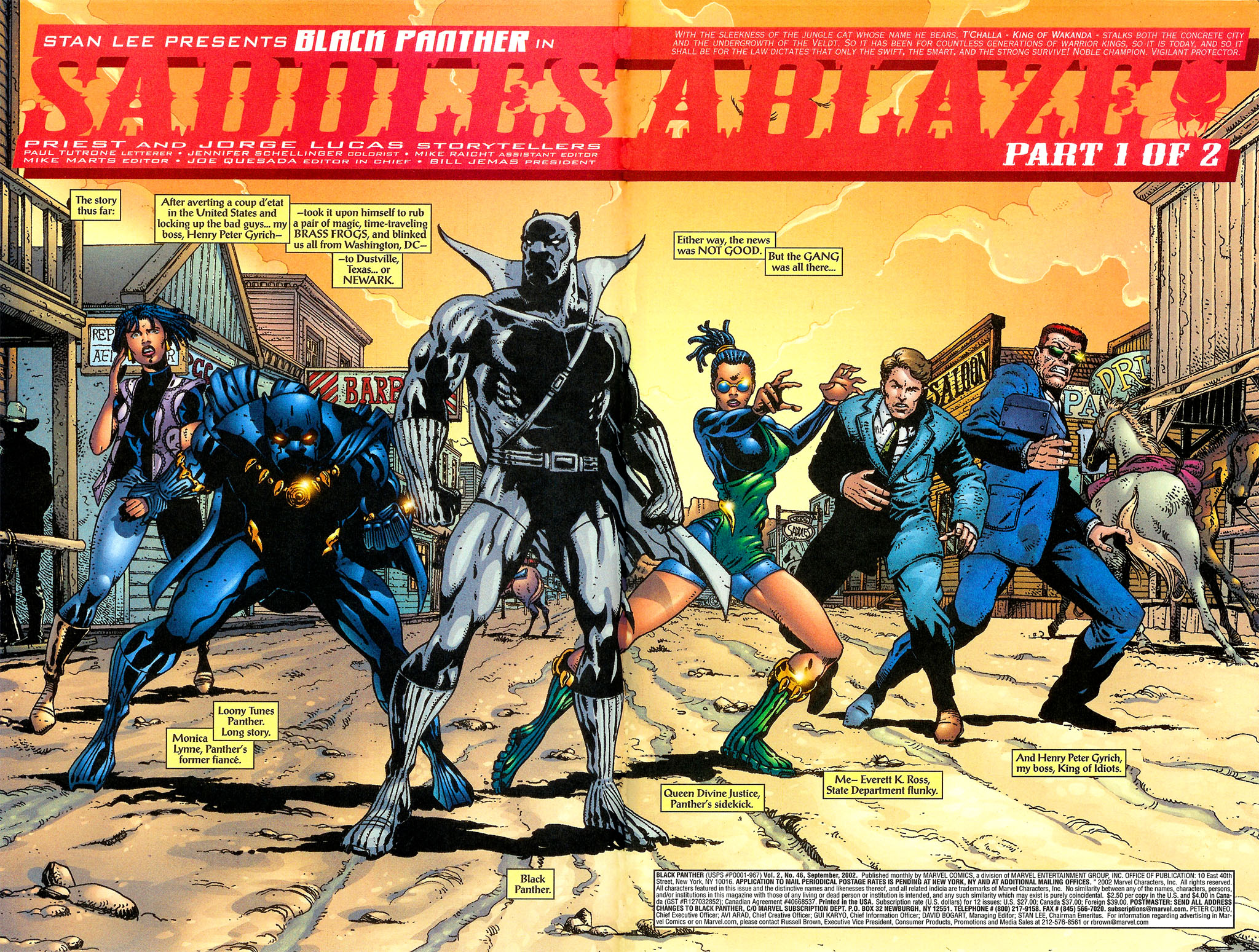 Read online Black Panther (1998) comic -  Issue #46 - 3