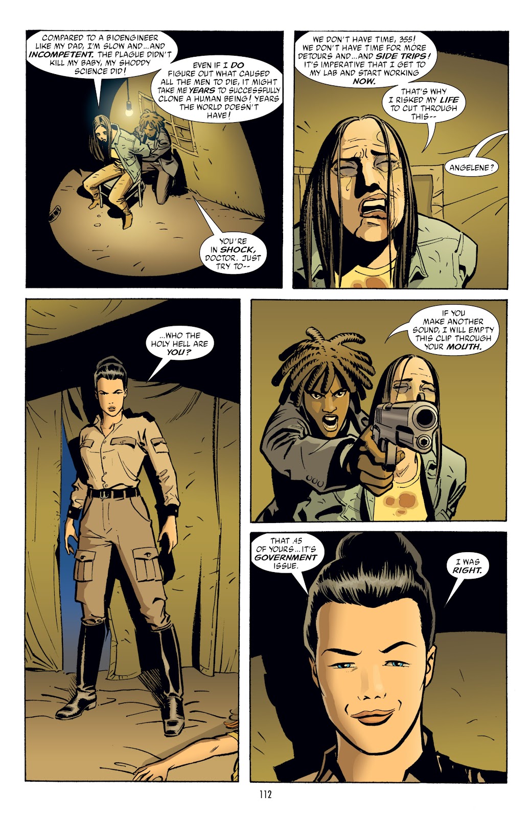 Y: The Last Man (2002) issue TPB 4 - Page 112