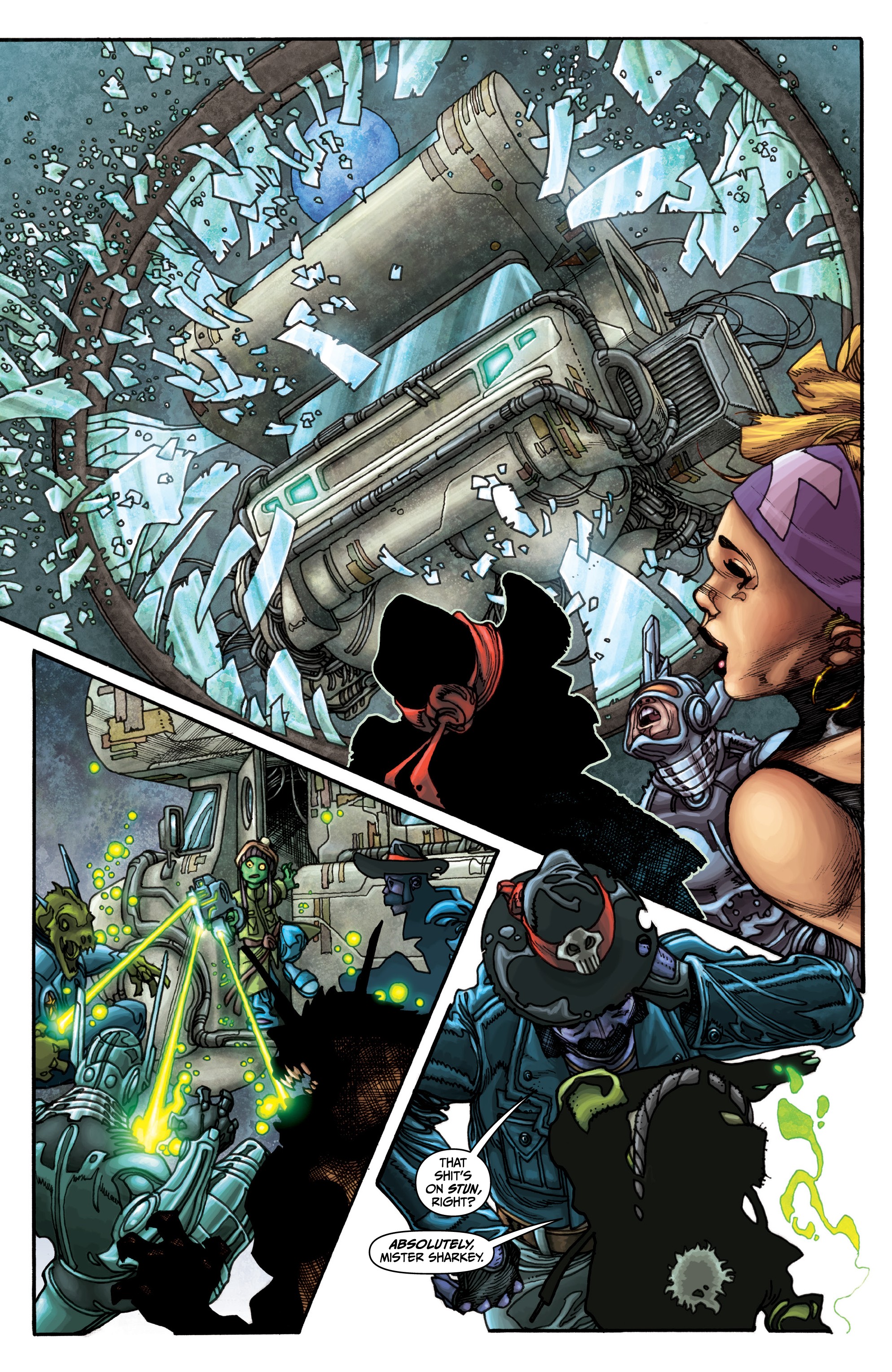 Read online Sharkey the Bounty Hunter comic -  Issue #3 - 19