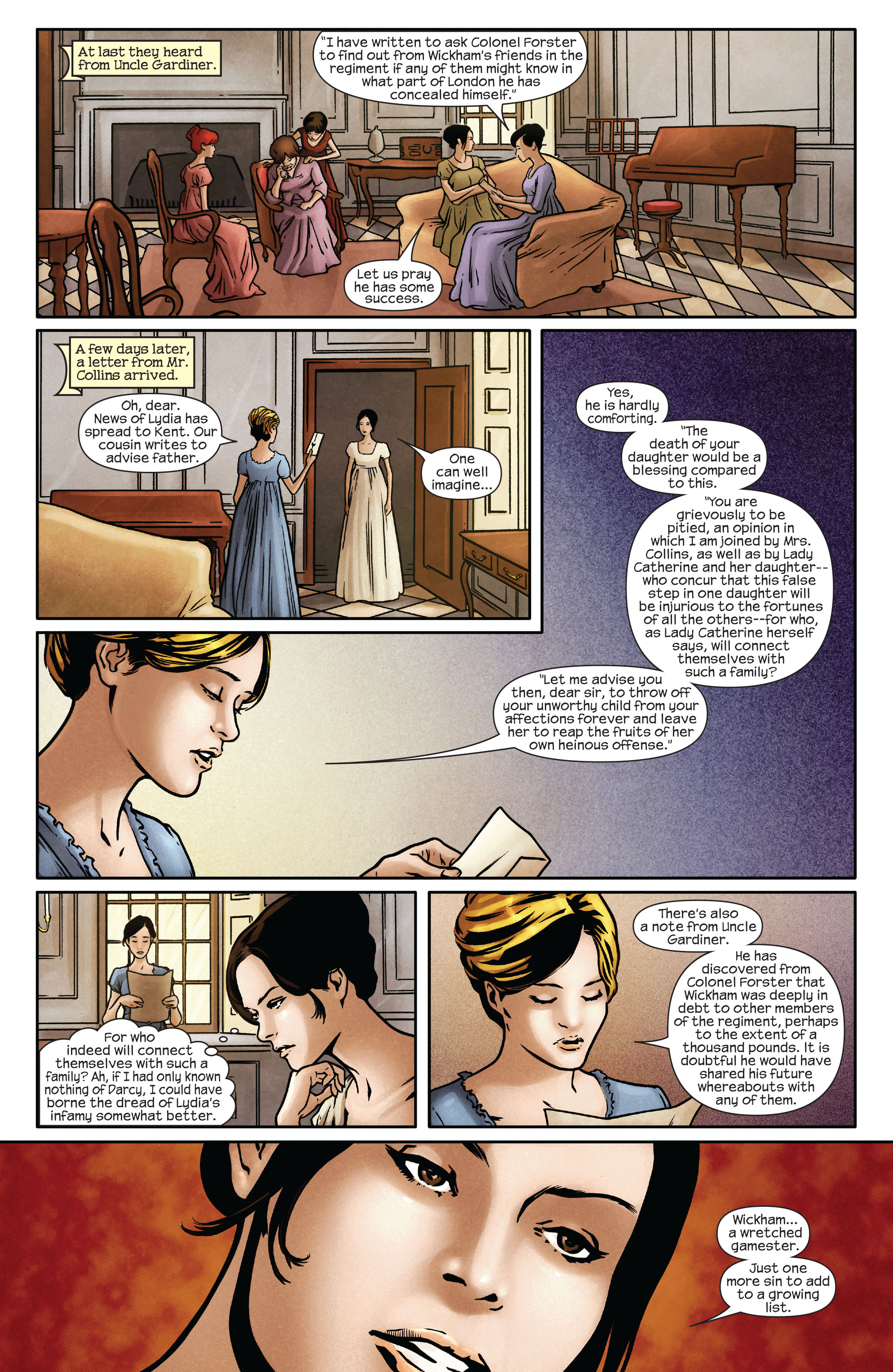 Read online Pride & Prejudice (2009) comic -  Issue #5 - 7