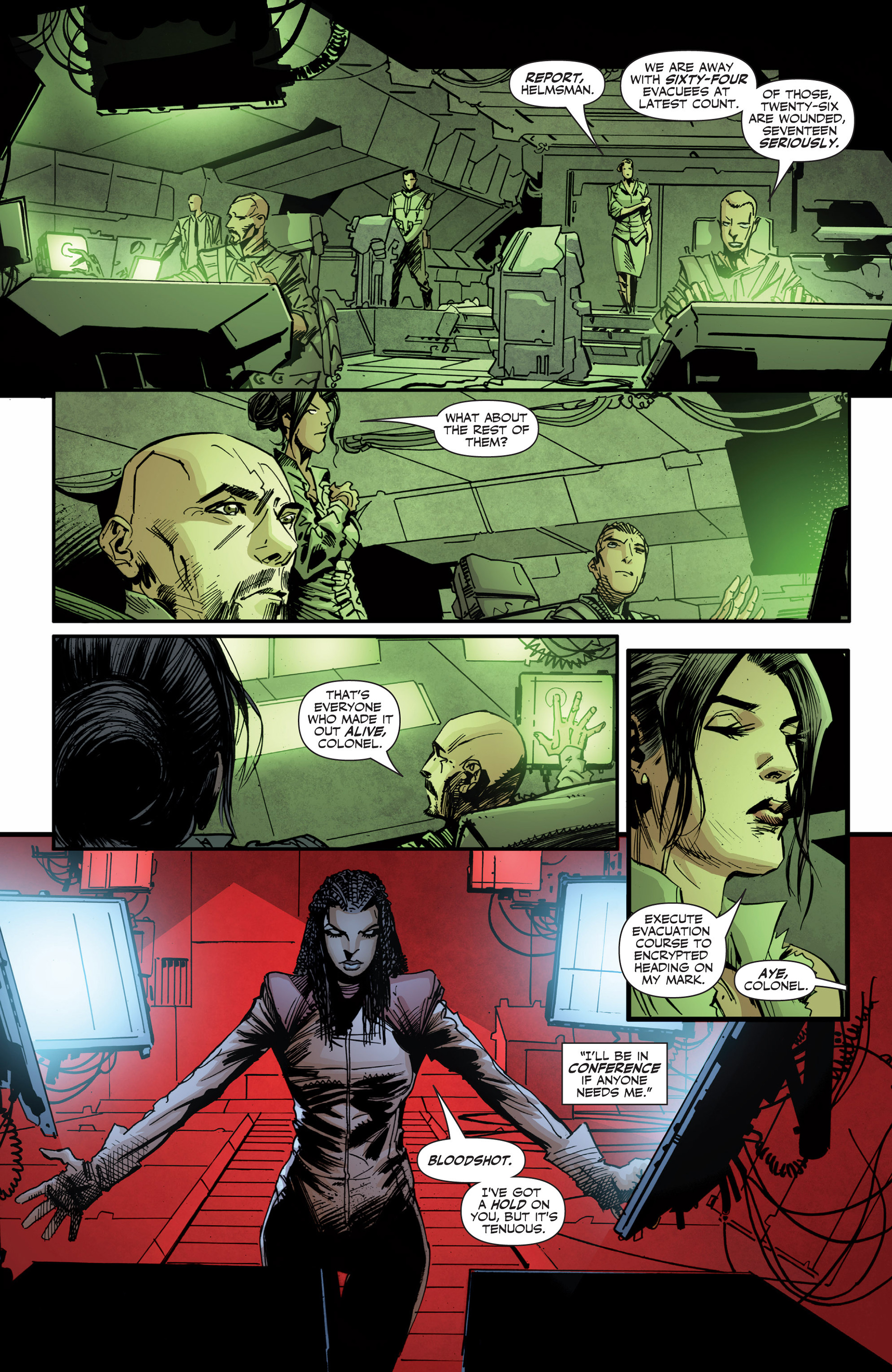 Read online Armor Hunters: Bloodshot comic -  Issue #3 - 4