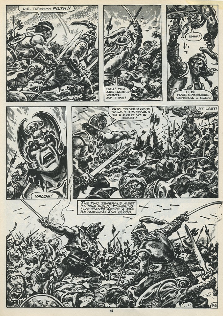 Read online The Savage Sword Of Conan comic -  Issue #173 - 48