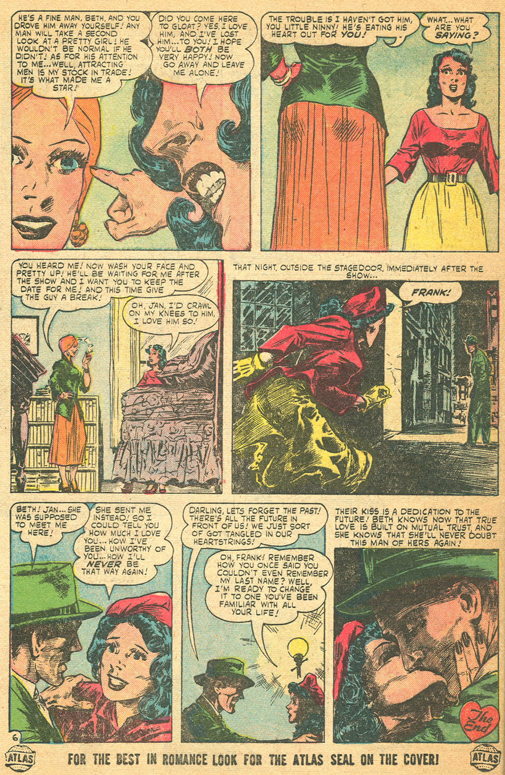 Read online Love Romances comic -  Issue #31 - 32