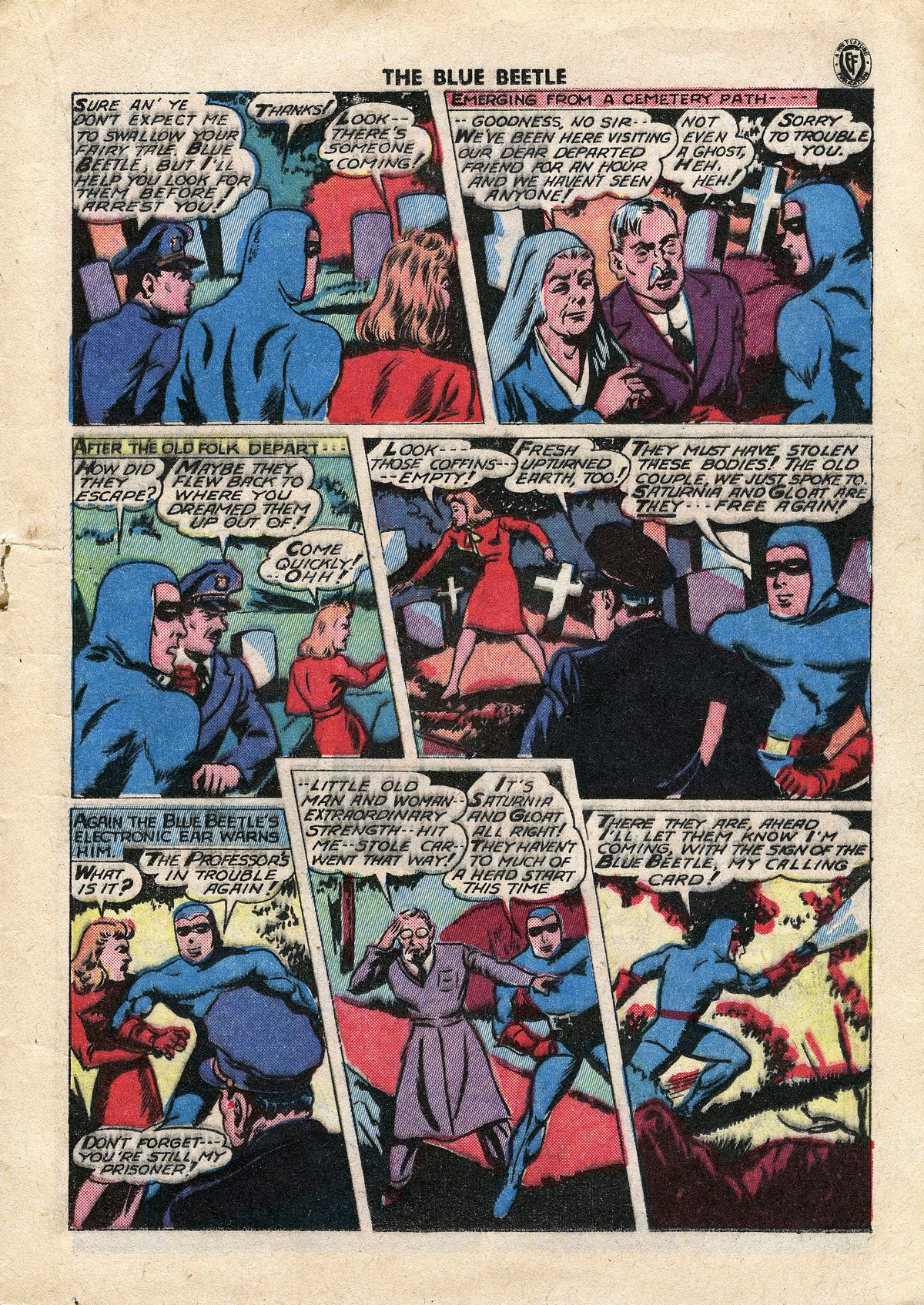 Read online The Blue Beetle comic -  Issue #34 - 20