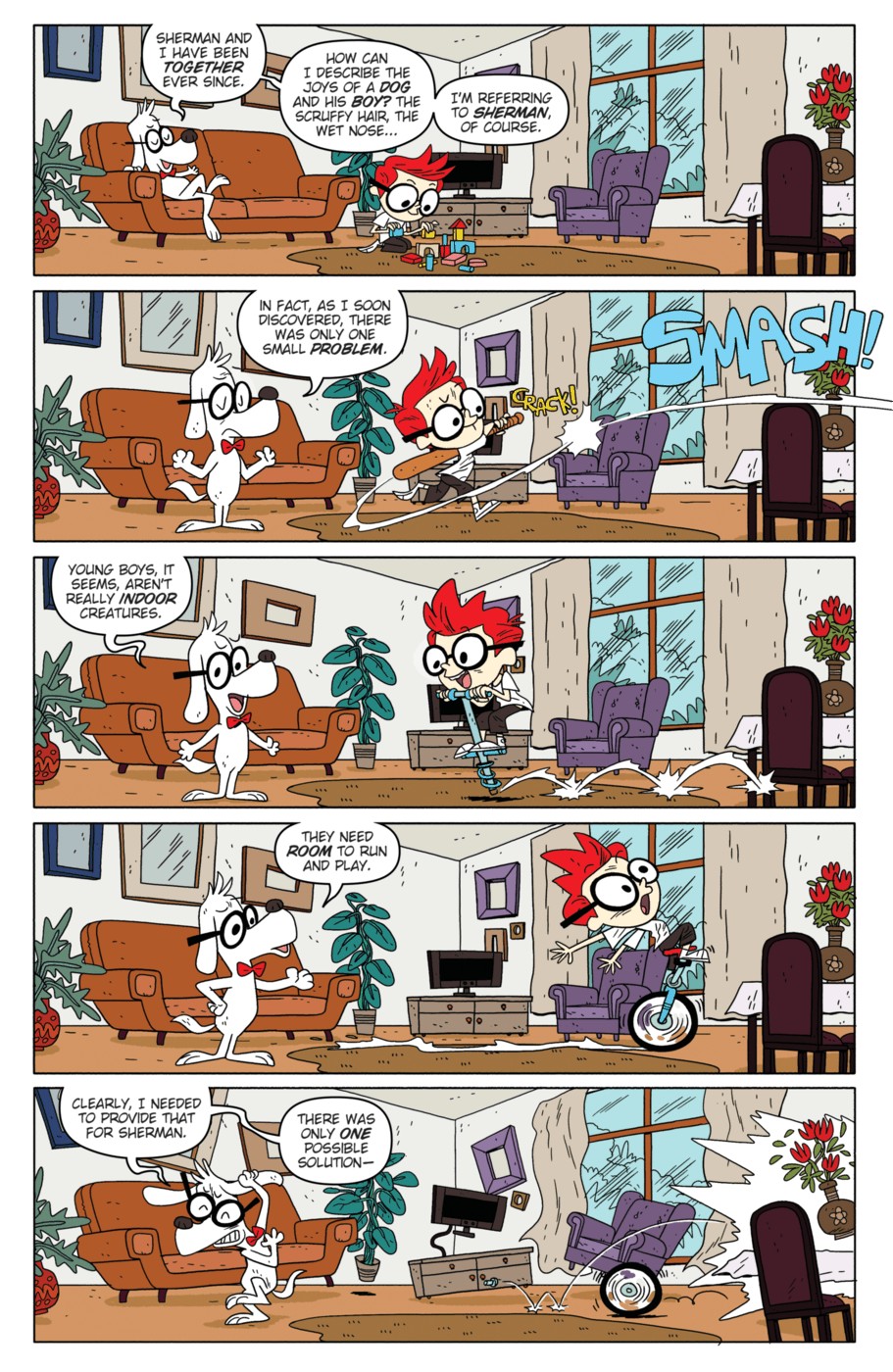 Read online Mr. Peabody & Sherman comic -  Issue #1 - 5