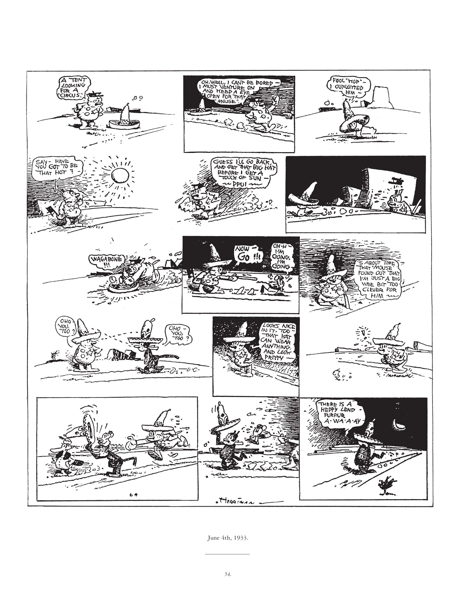 Read online Krazy & Ignatz comic -  Issue # TPB 8 - 53