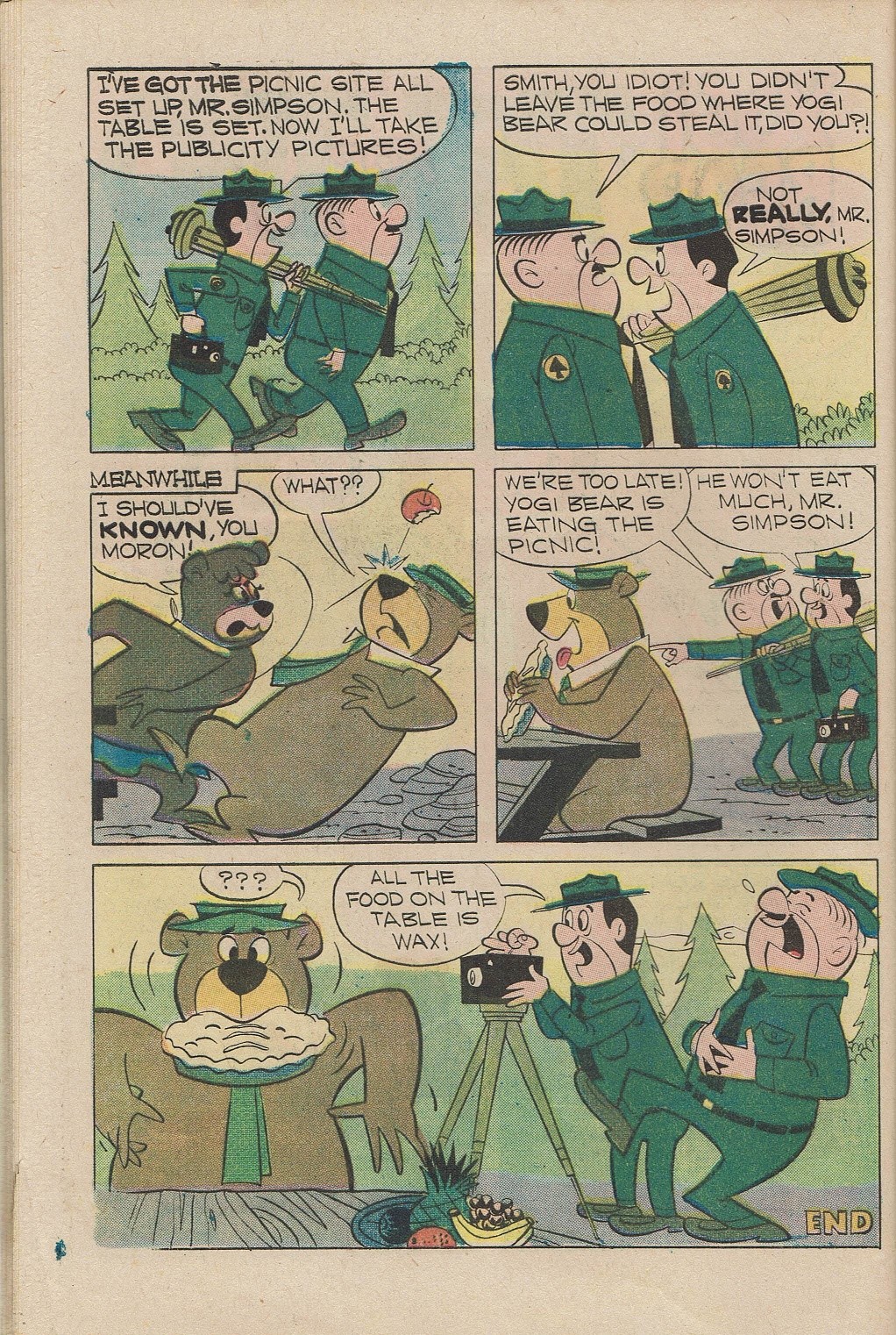 Read online Yogi Bear (1970) comic -  Issue #4 - 32