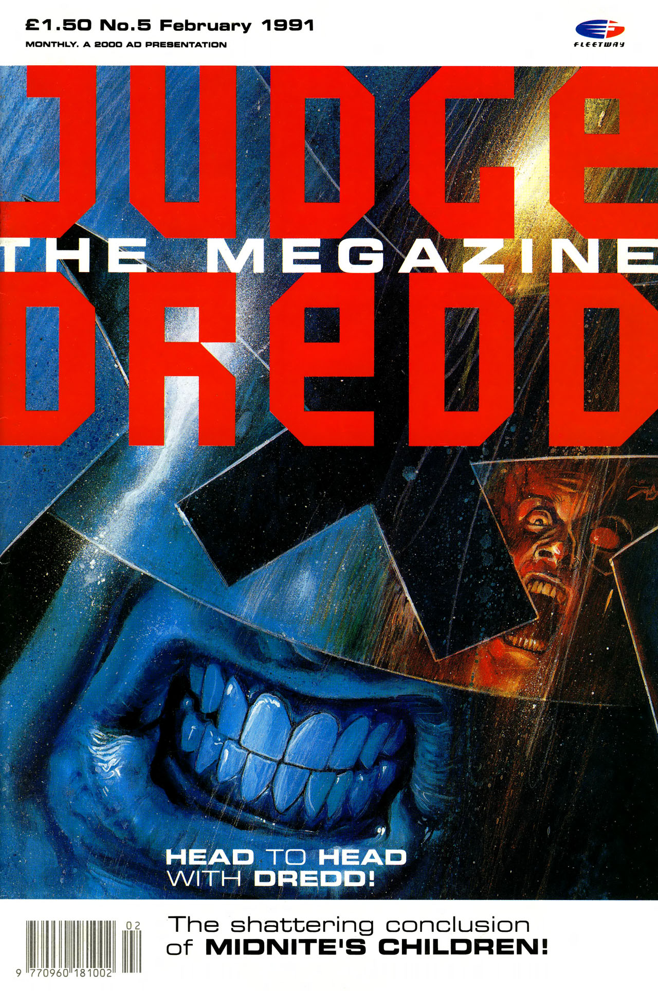 Read online Judge Dredd: The Megazine comic -  Issue #5 - 1