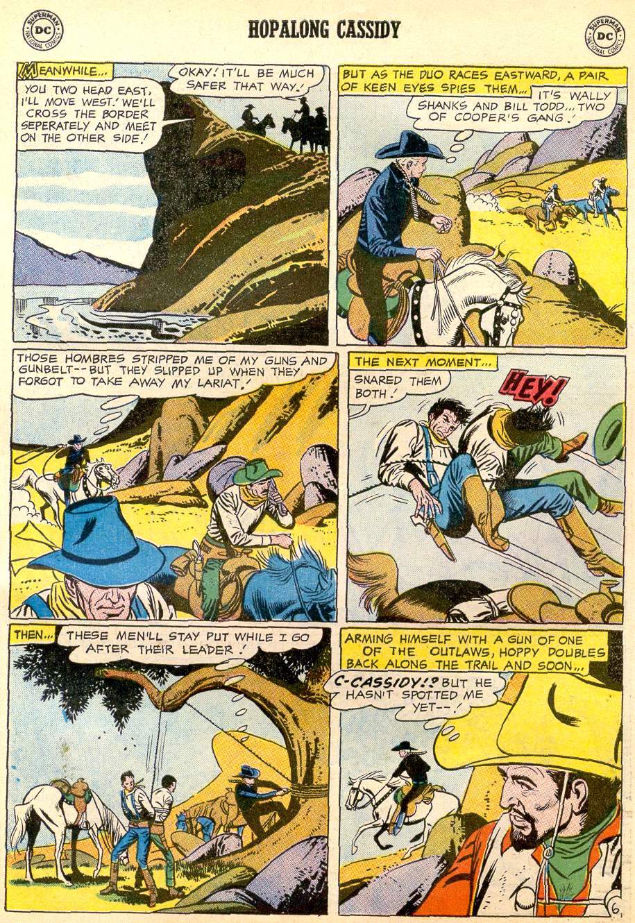Read online Hopalong Cassidy comic -  Issue #126 - 31