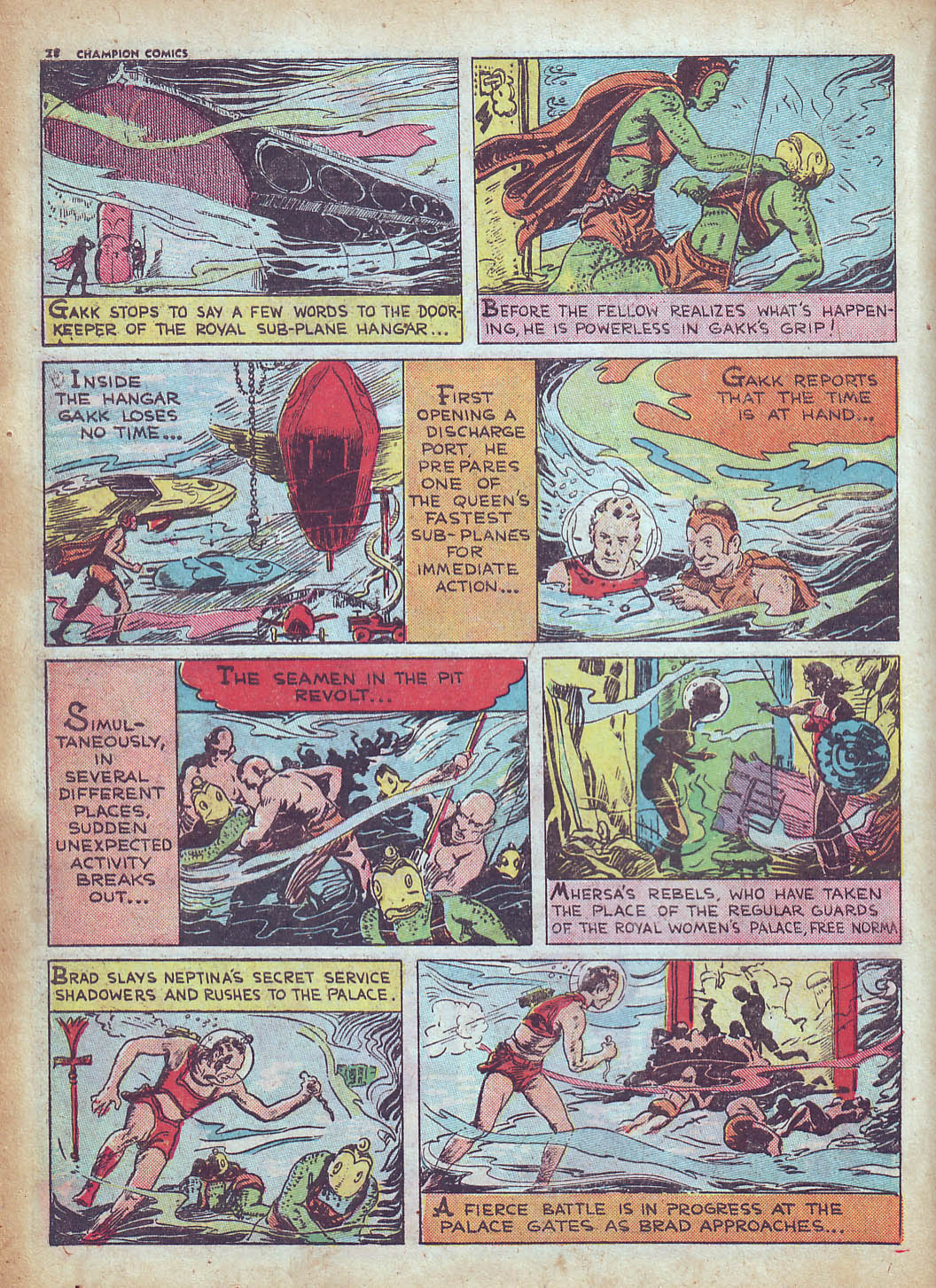 Read online Champion Comics comic -  Issue #4 - 30