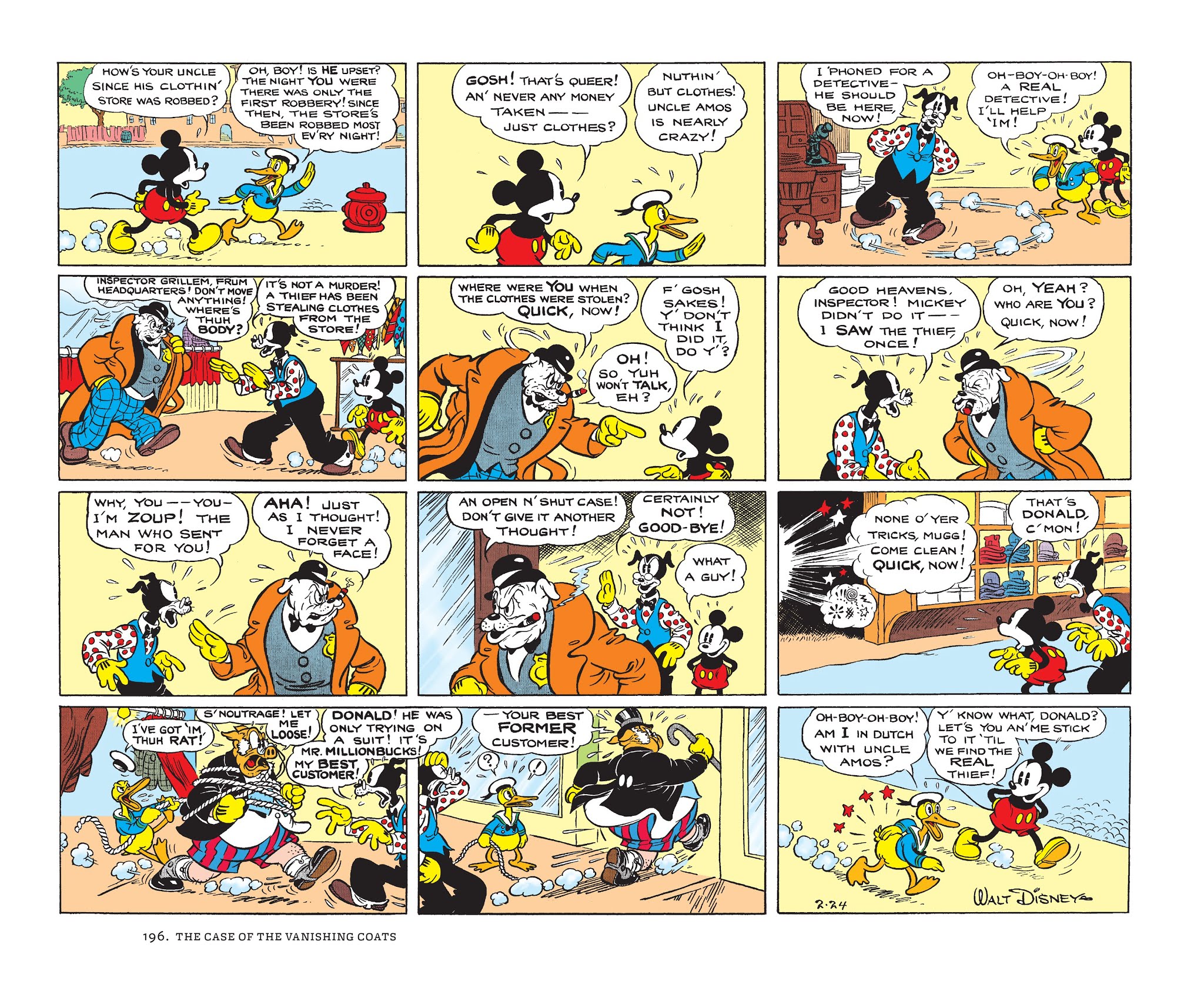 Read online Walt Disney's Mickey Mouse Color Sundays comic -  Issue # TPB 1 (Part 2) - 96