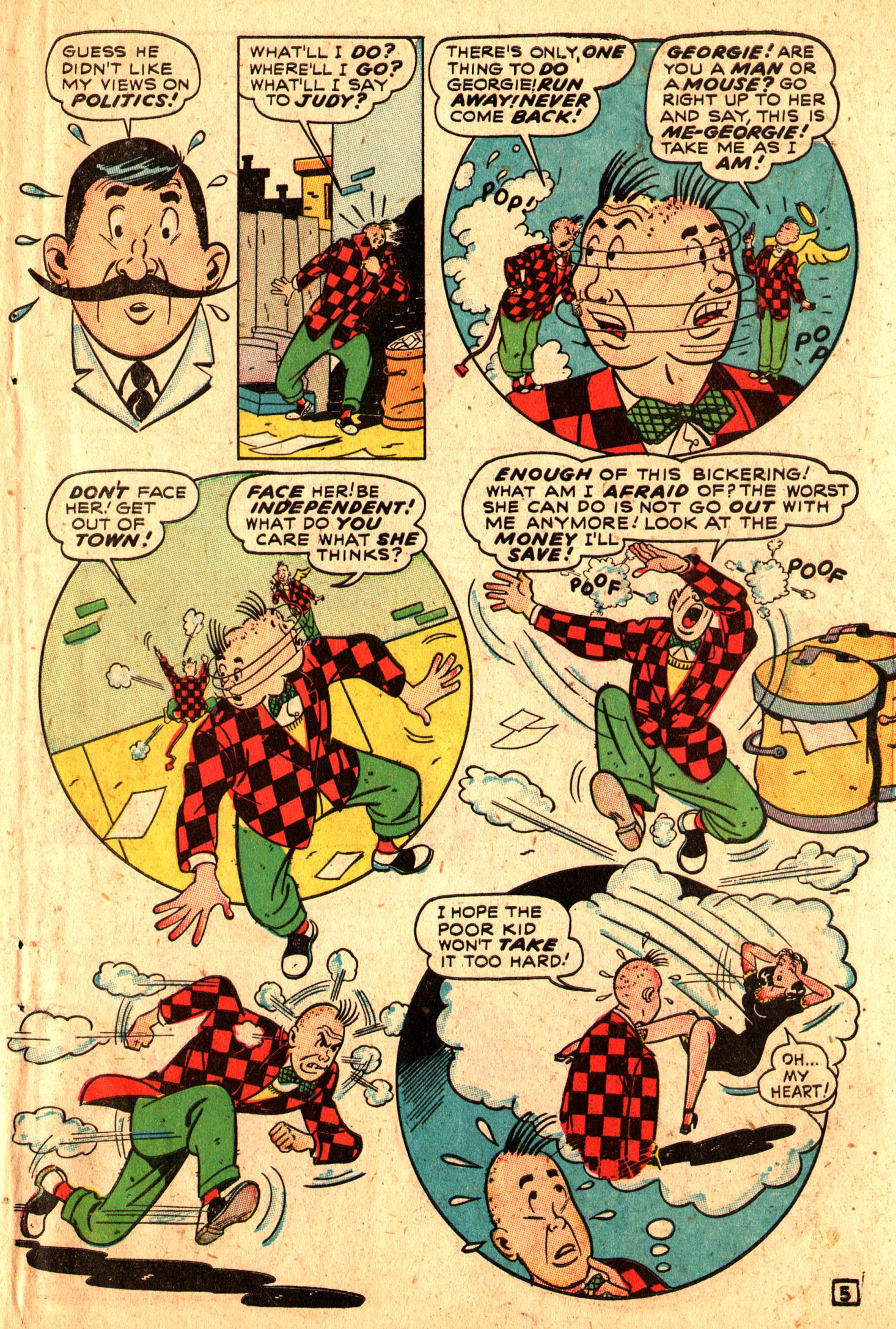 Read online Georgie Comics (1945) comic -  Issue #14 - 7