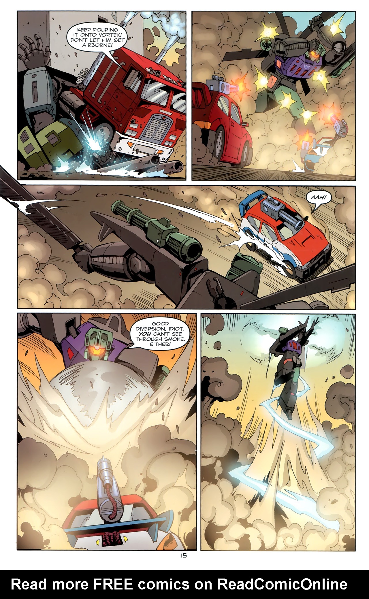 Read online The Transformers (2009) comic -  Issue #10 - 16