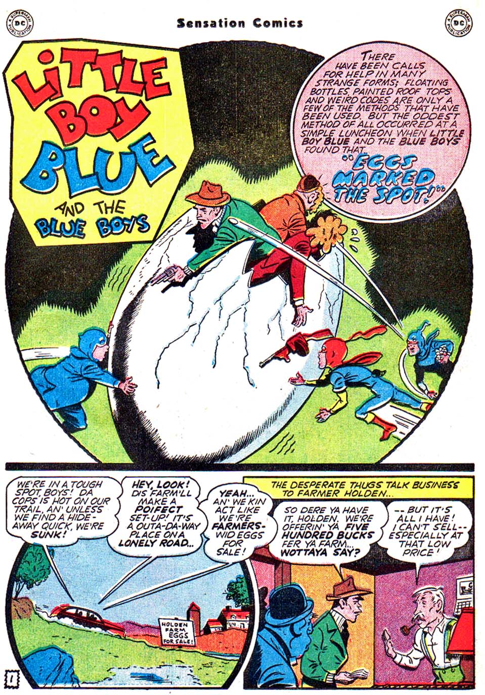 Read online Sensation (Mystery) Comics comic -  Issue #54 - 18