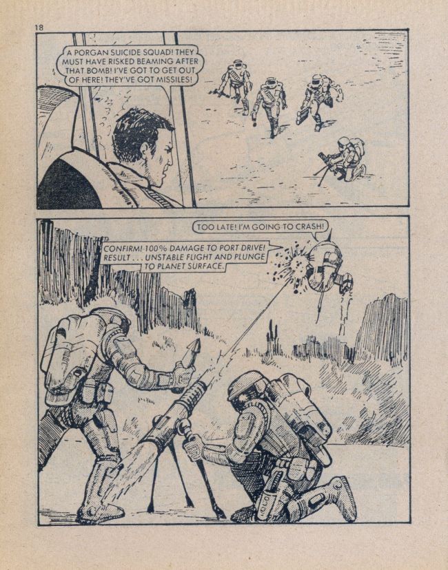 Read online Starblazer comic -  Issue #27 - 18