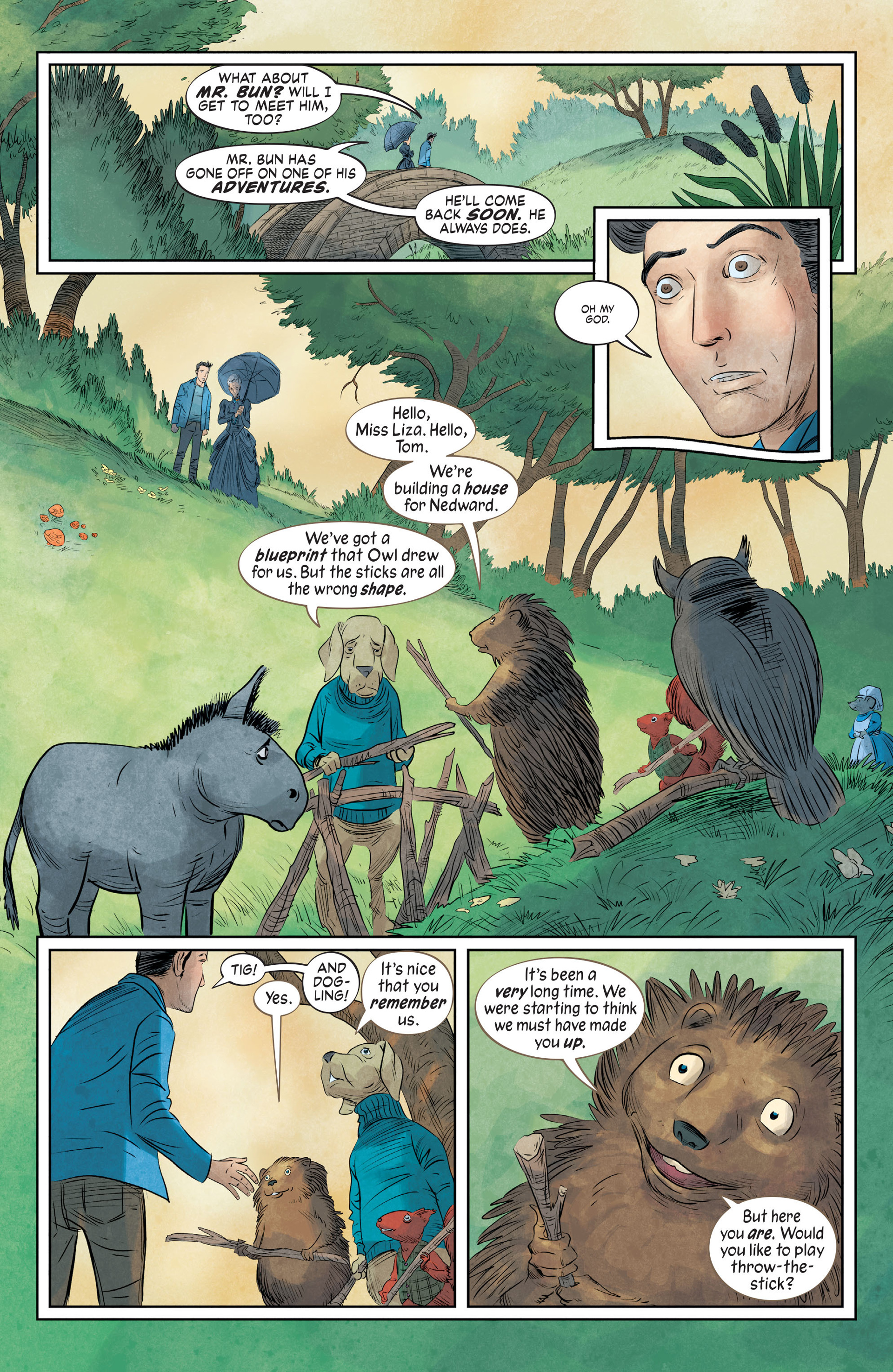 Read online The Unwritten: Apocalypse comic -  Issue #1 - 19