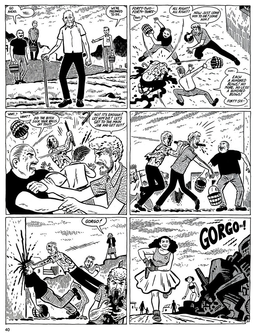 Read online Love and Rockets (1982) comic -  Issue #50 - 42