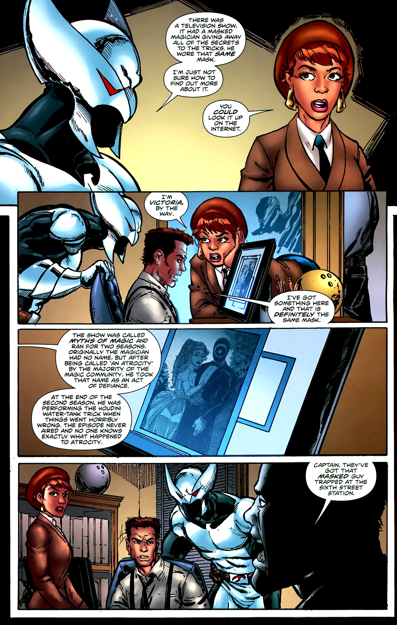 Read online ShadowHawk (2010) comic -  Issue #3 - 9