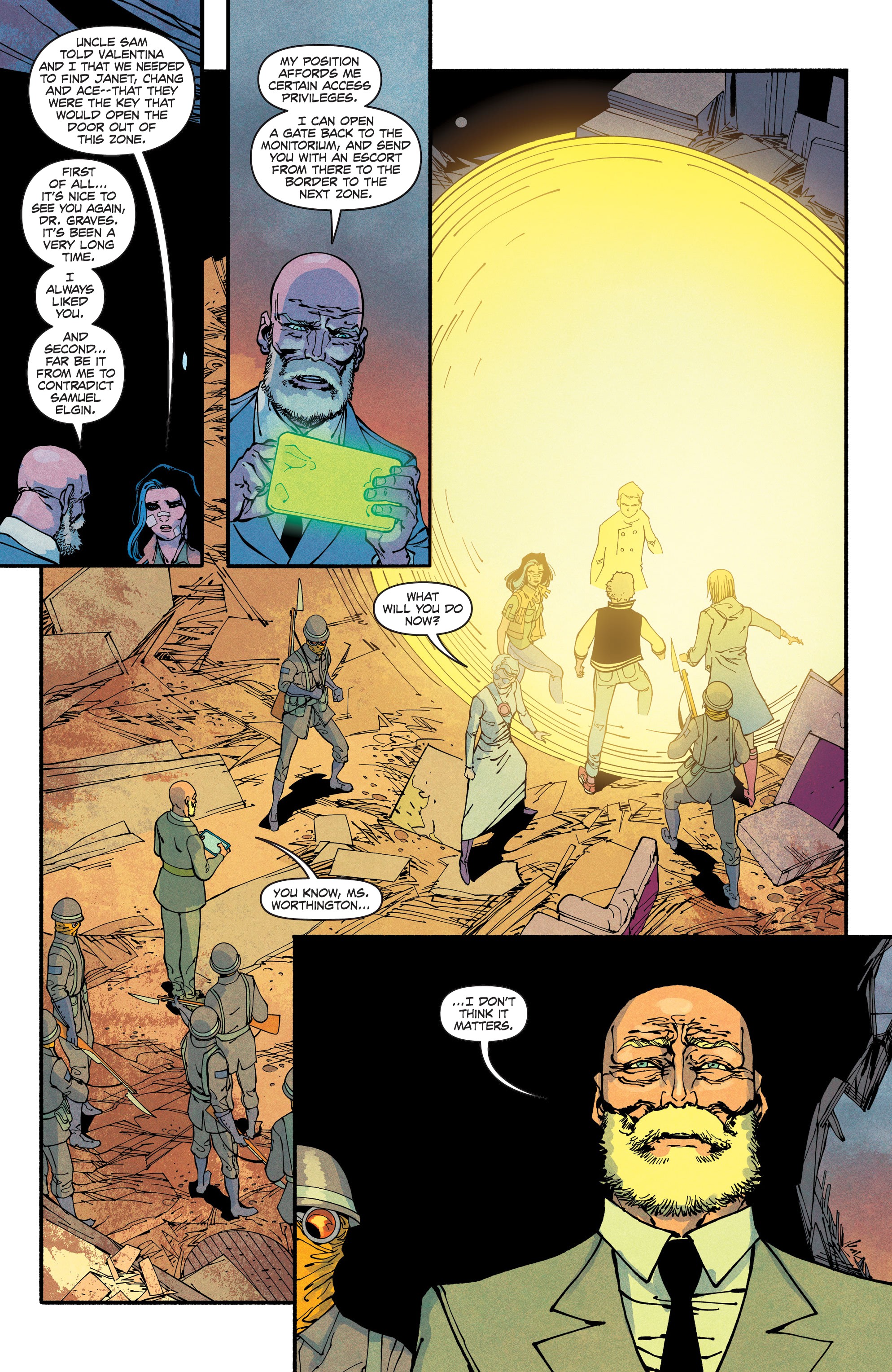 Read online Undiscovered Country comic -  Issue #24 - 21