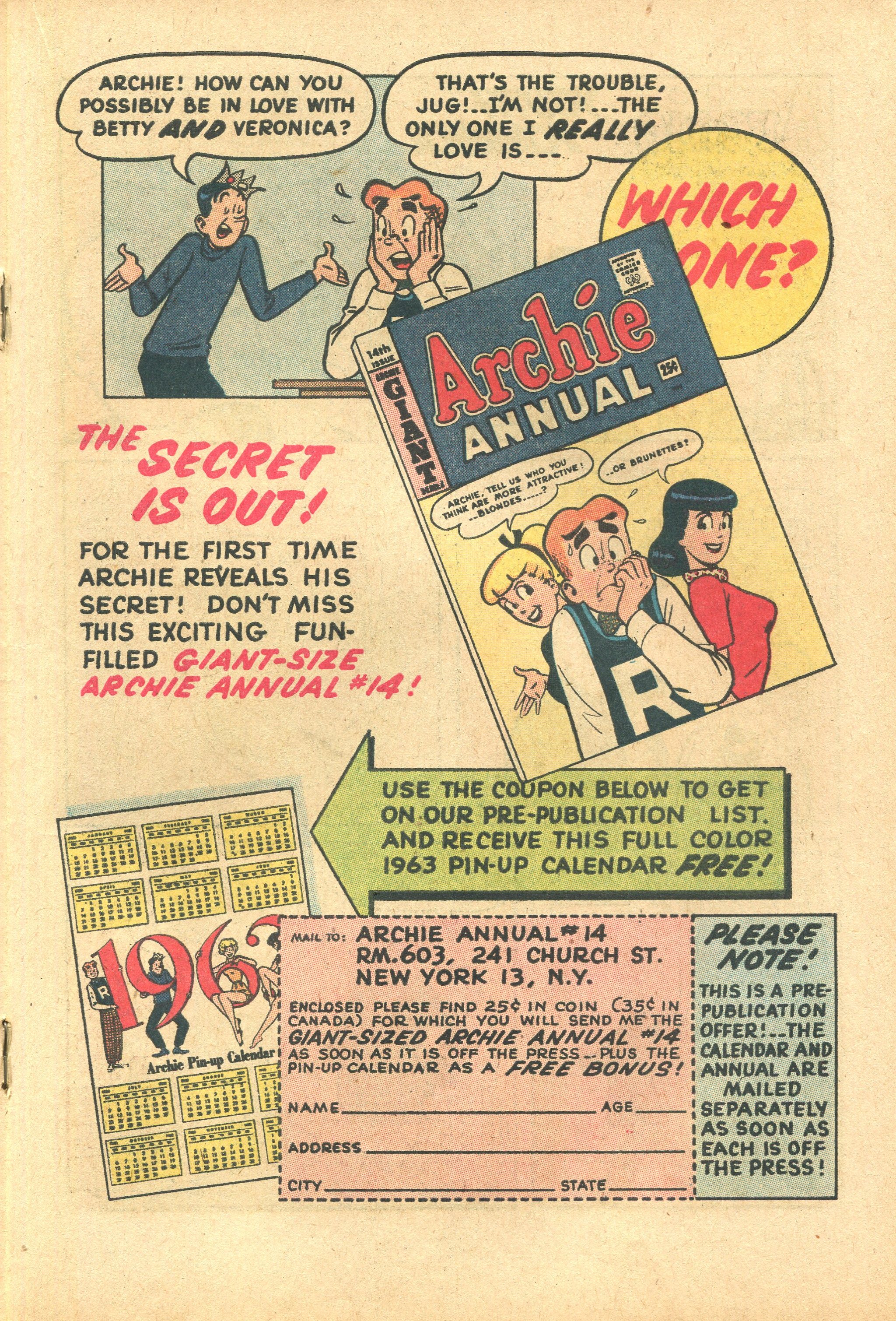 Read online Archie's Joke Book Magazine comic -  Issue #62 - 19