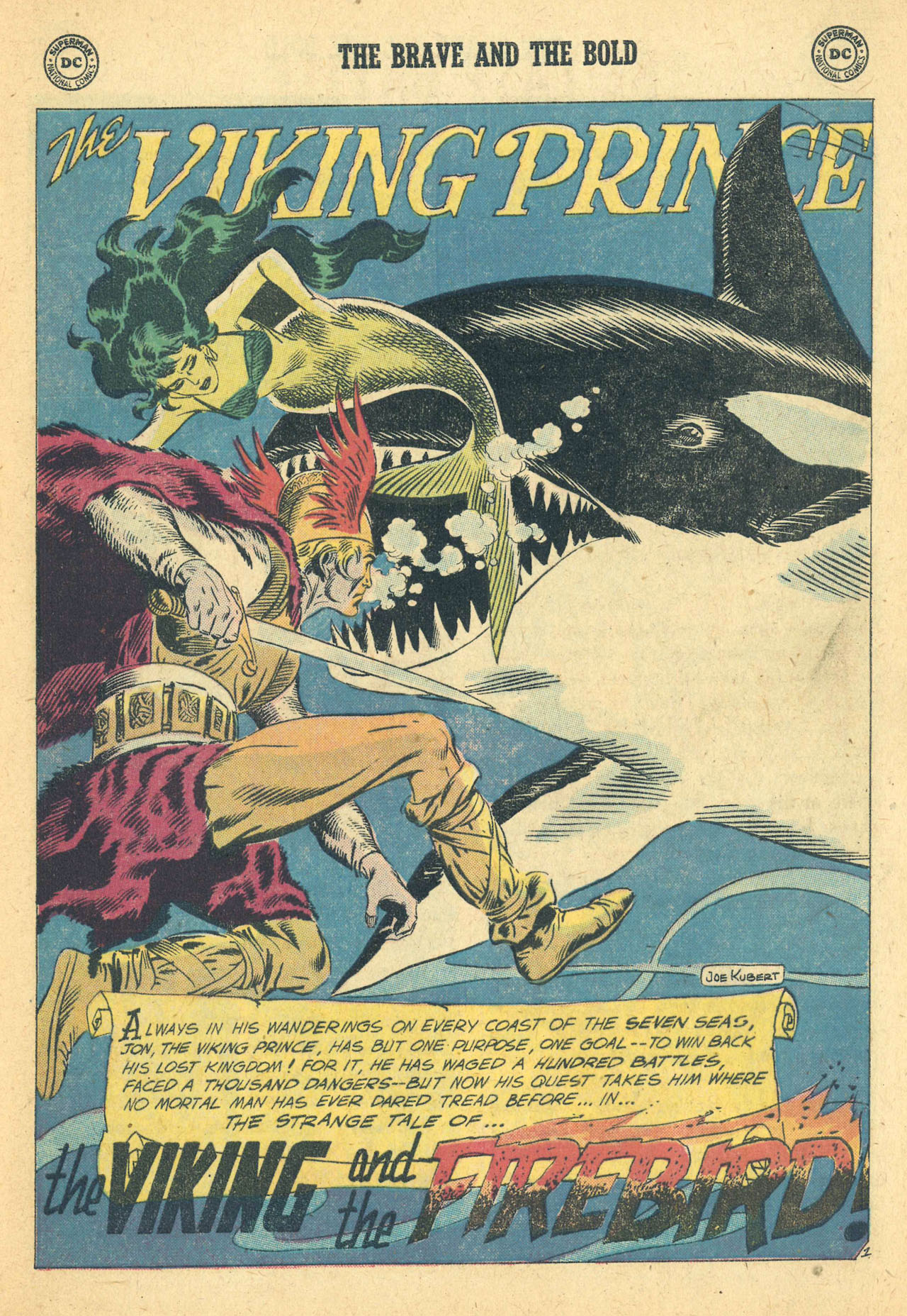 Read online The Brave and the Bold (1955) comic -  Issue #21 - 21