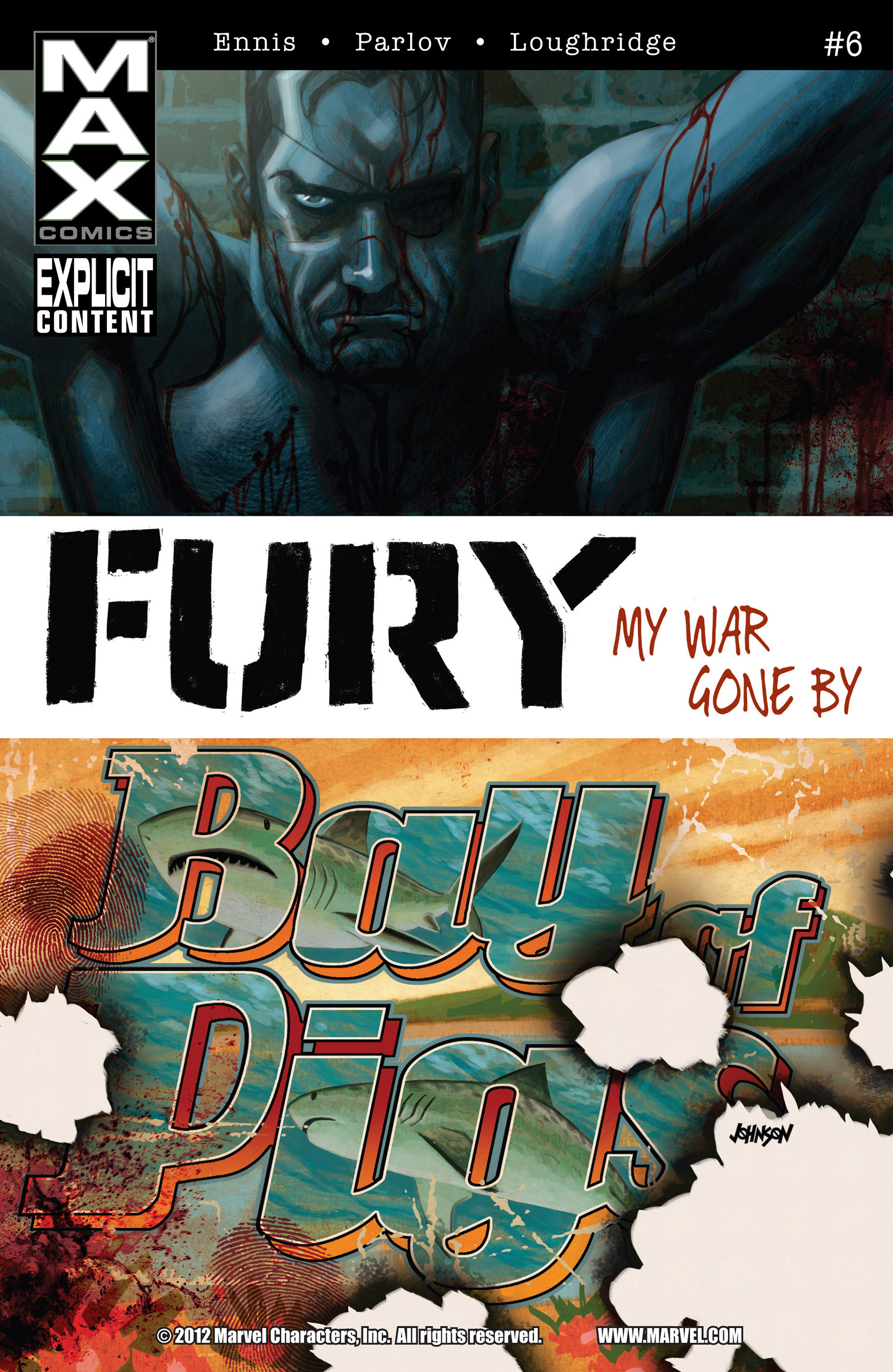 Read online Fury MAX comic -  Issue #6 - 1