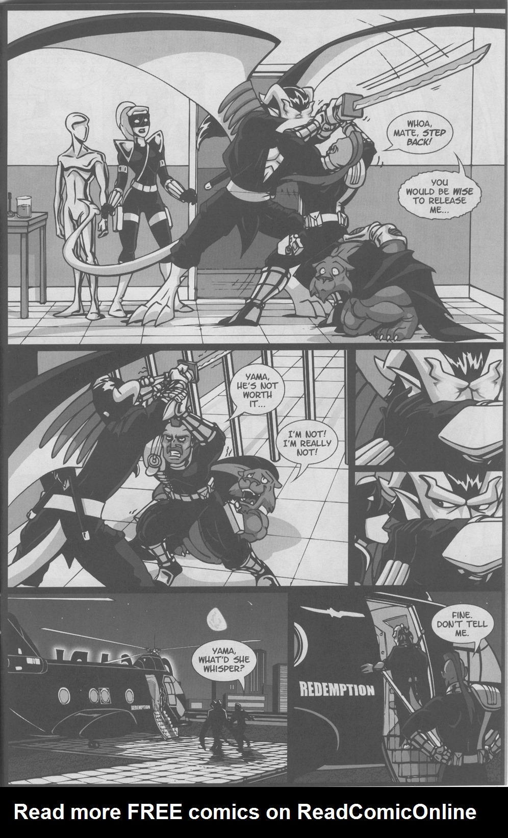 Read online Gargoyles: Bad Guys comic -  Issue #4 - 25