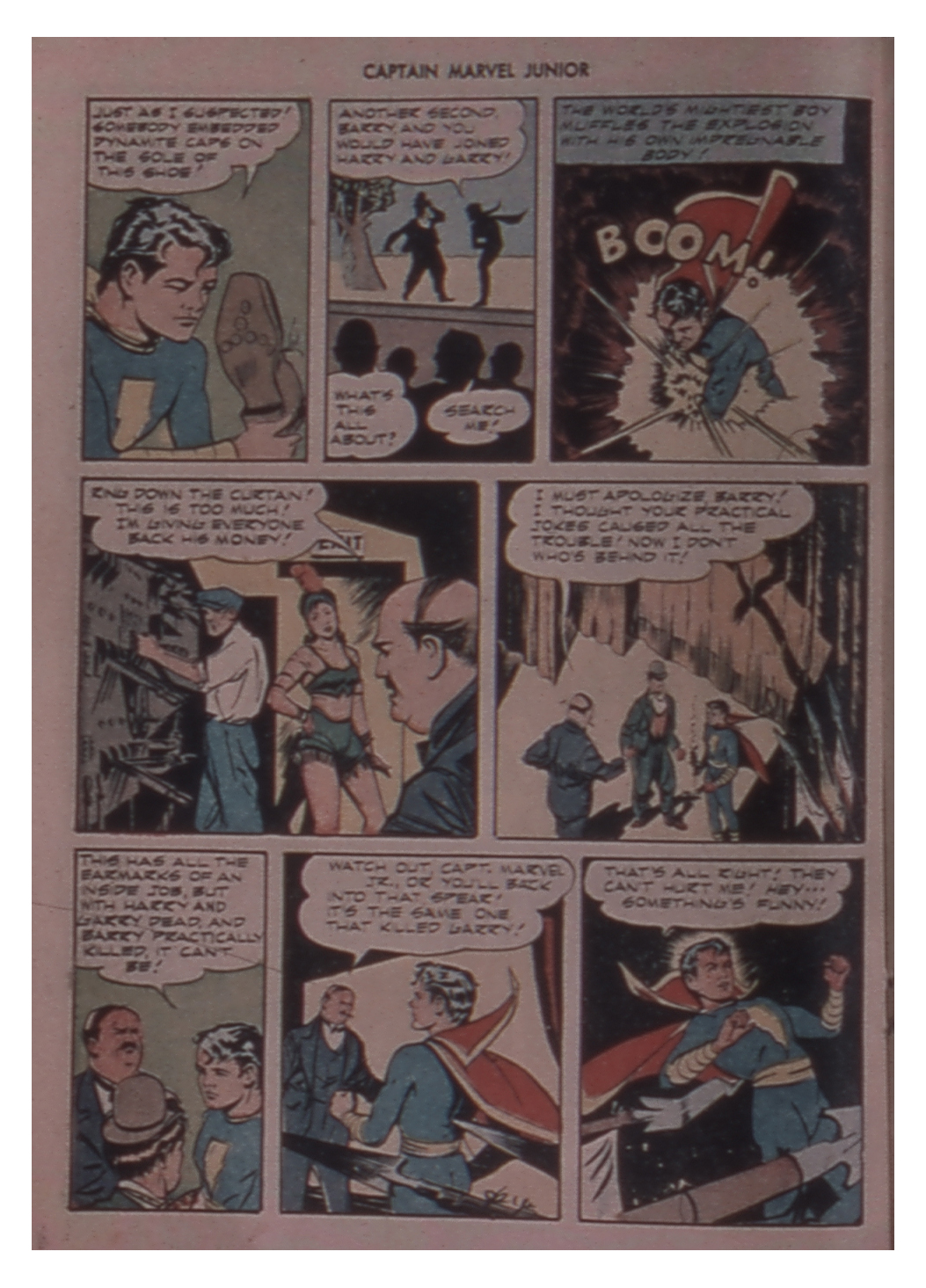 Read online Captain Marvel, Jr. comic -  Issue #45 - 20