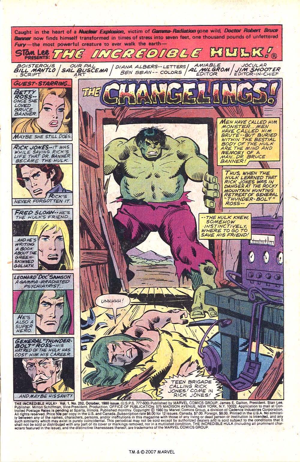 Read online The Incredible Hulk (1968) comic -  Issue #252 - 3