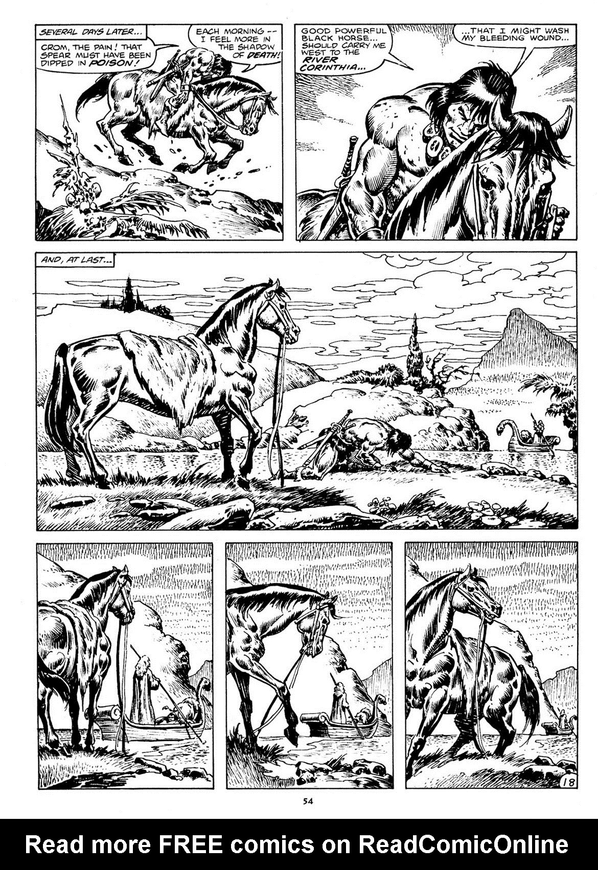 Read online The Savage Sword Of Conan comic -  Issue #211 - 52