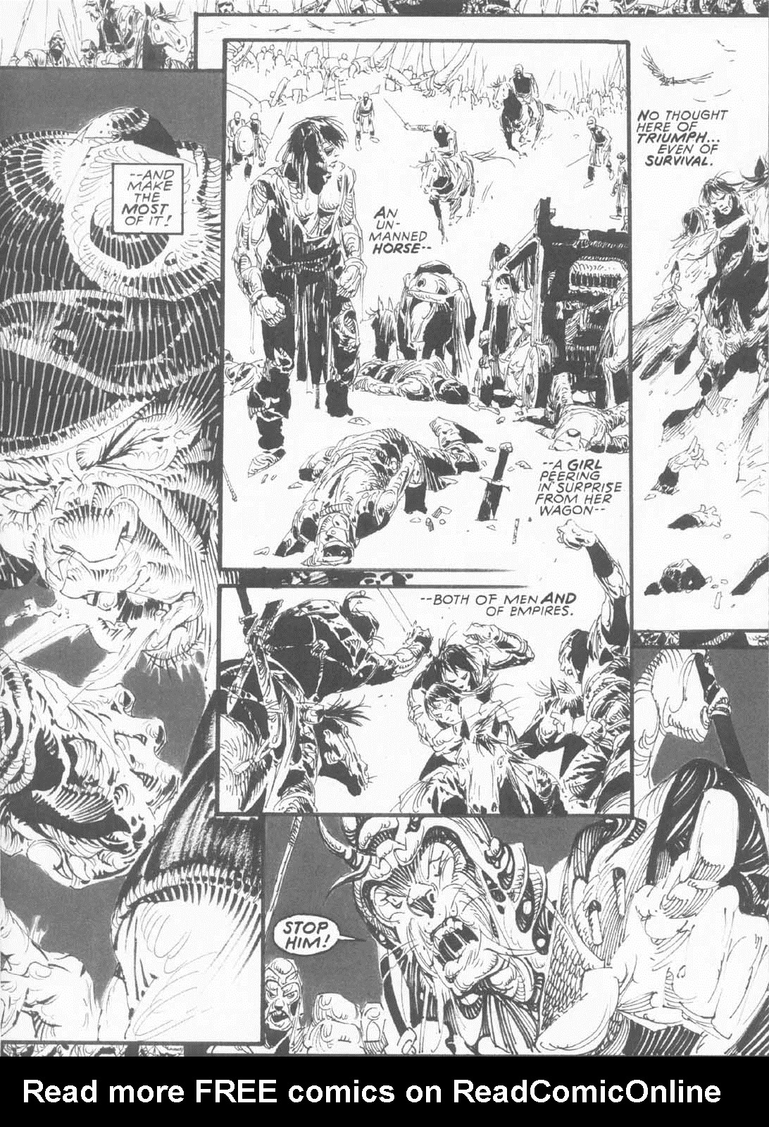 Read online The Savage Sword Of Conan comic -  Issue #228 - 19