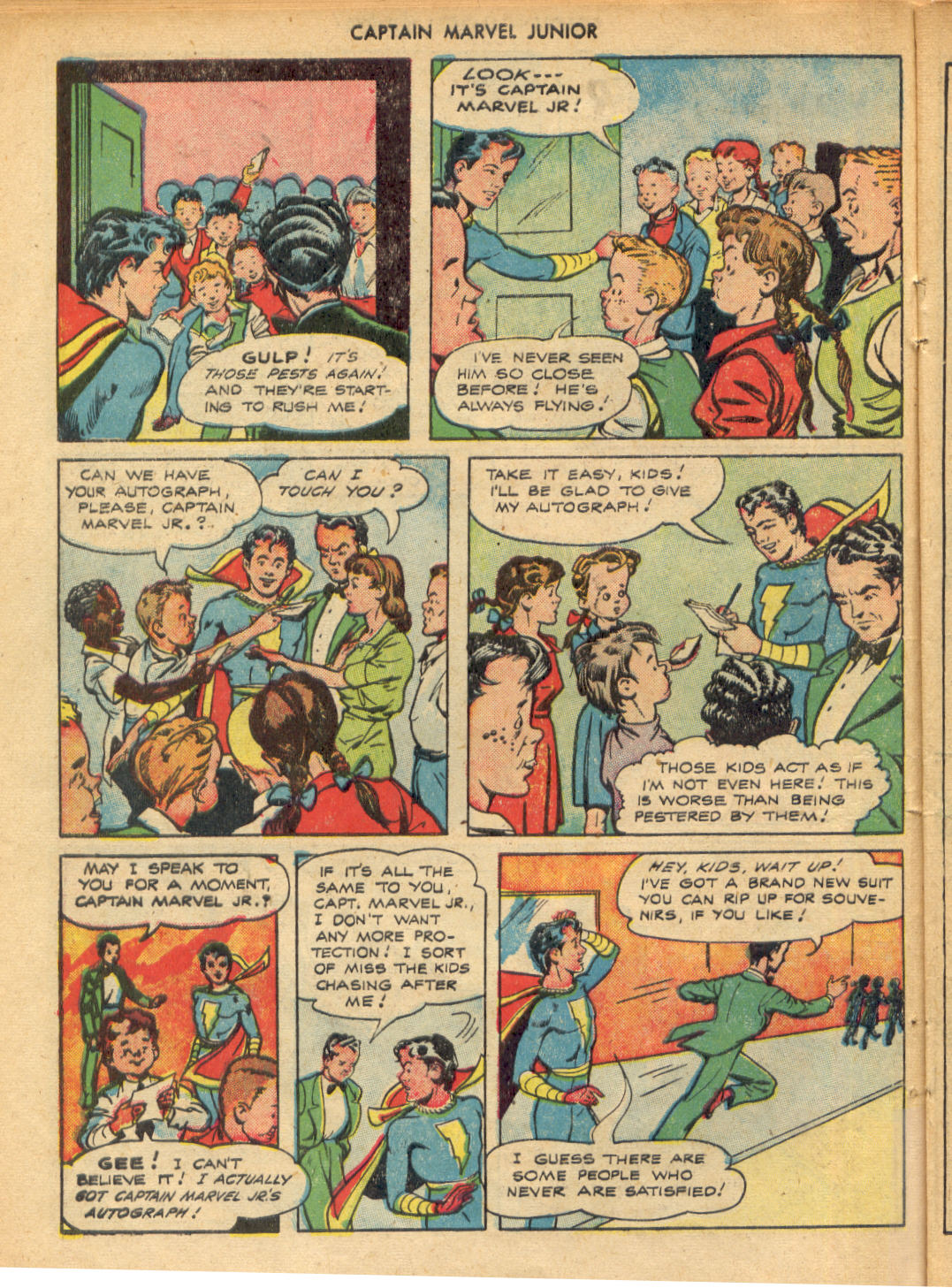 Read online Captain Marvel, Jr. comic -  Issue #54 - 22