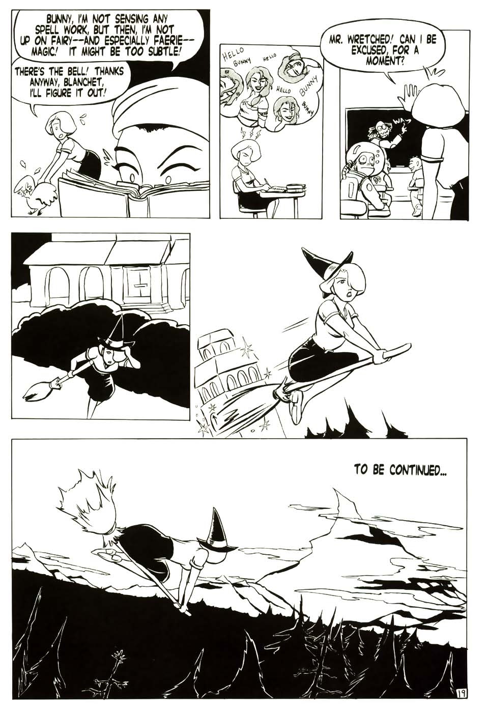 Read online Charm School: Magical Witch Girl Bunny comic -  Issue #1 - 21