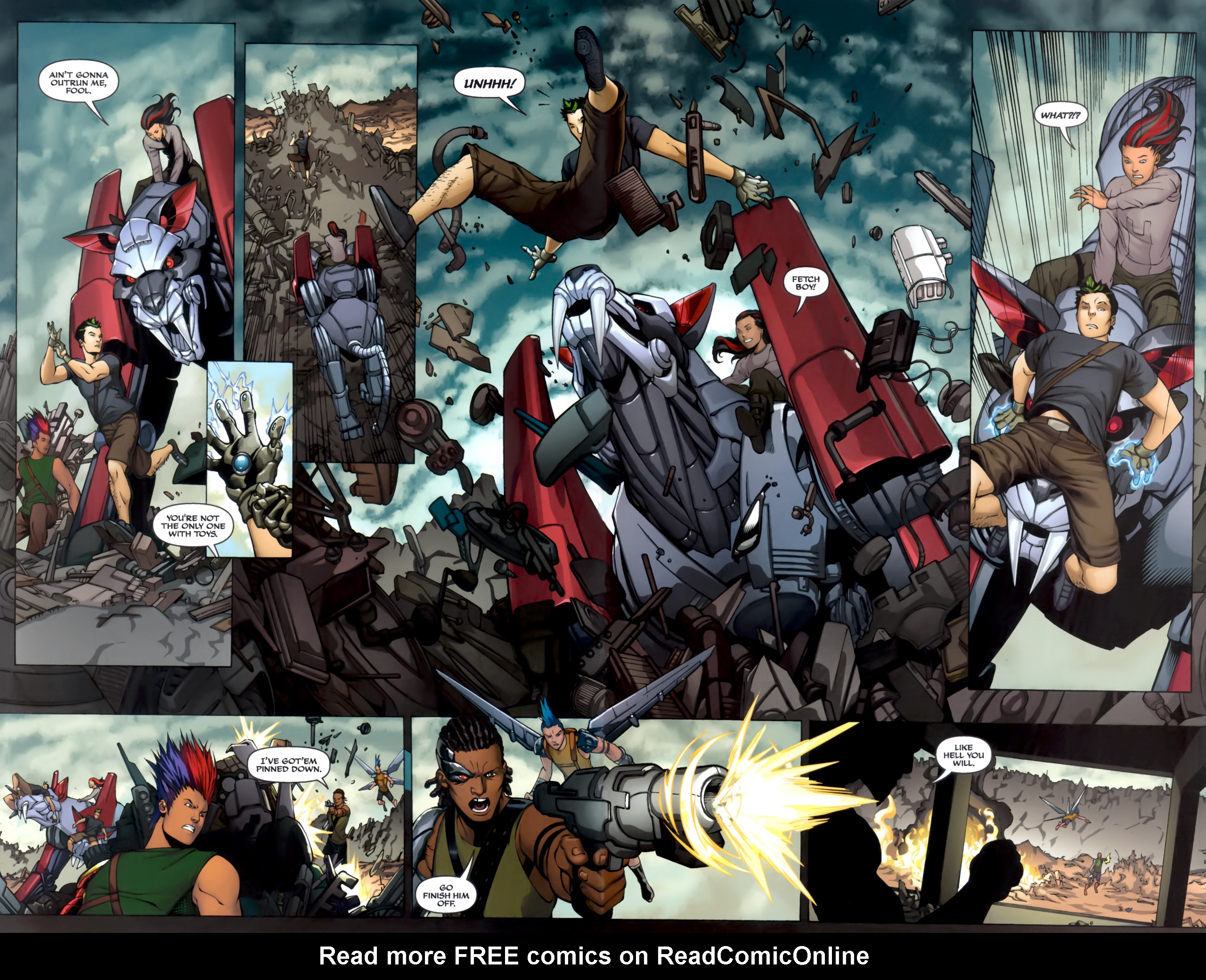 Read online Michael Turner's Soulfire (2009) comic -  Issue #4 - 13