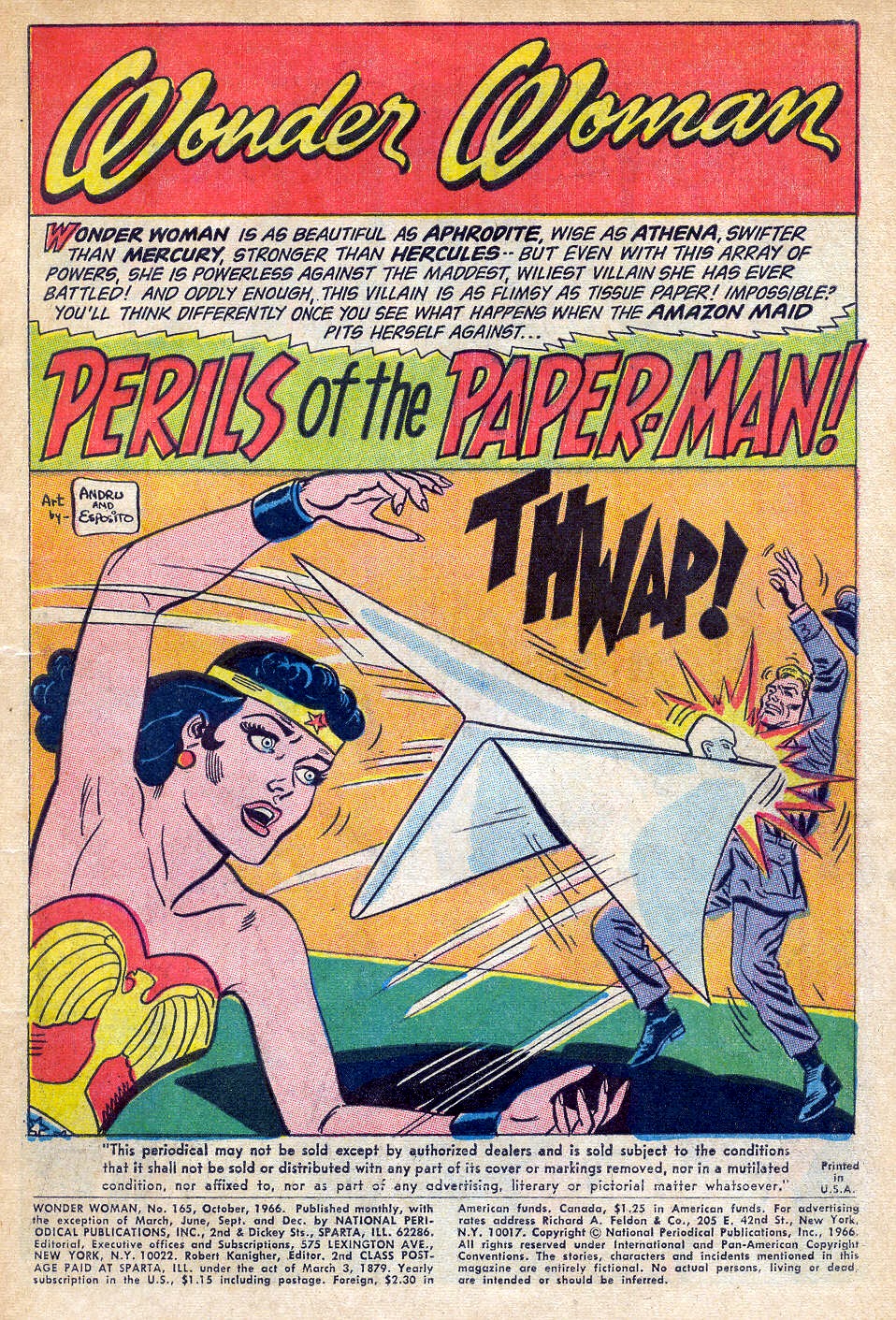 Read online Wonder Woman (1942) comic -  Issue #165 - 3
