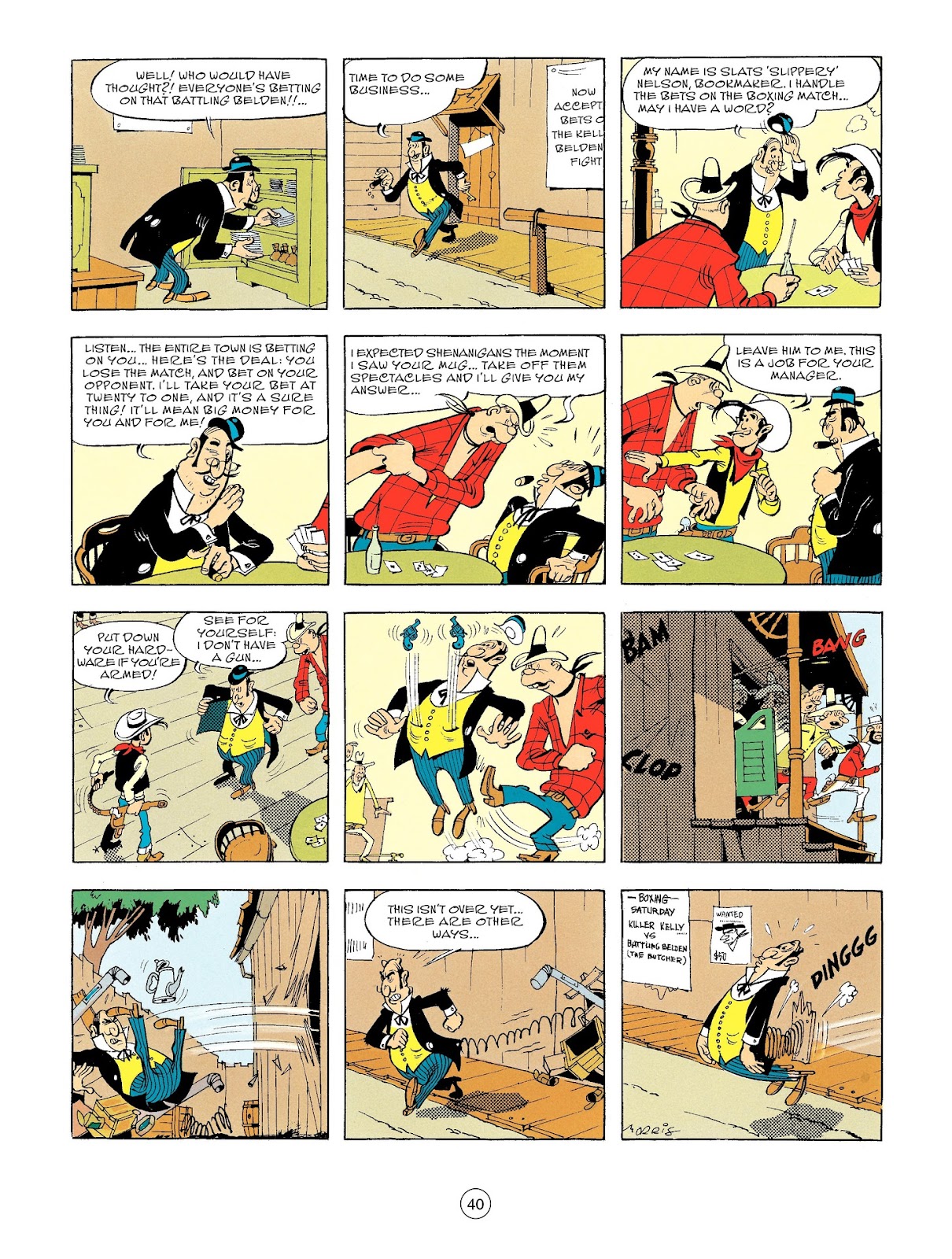 A Lucky Luke Adventure issue 56 - Page 40