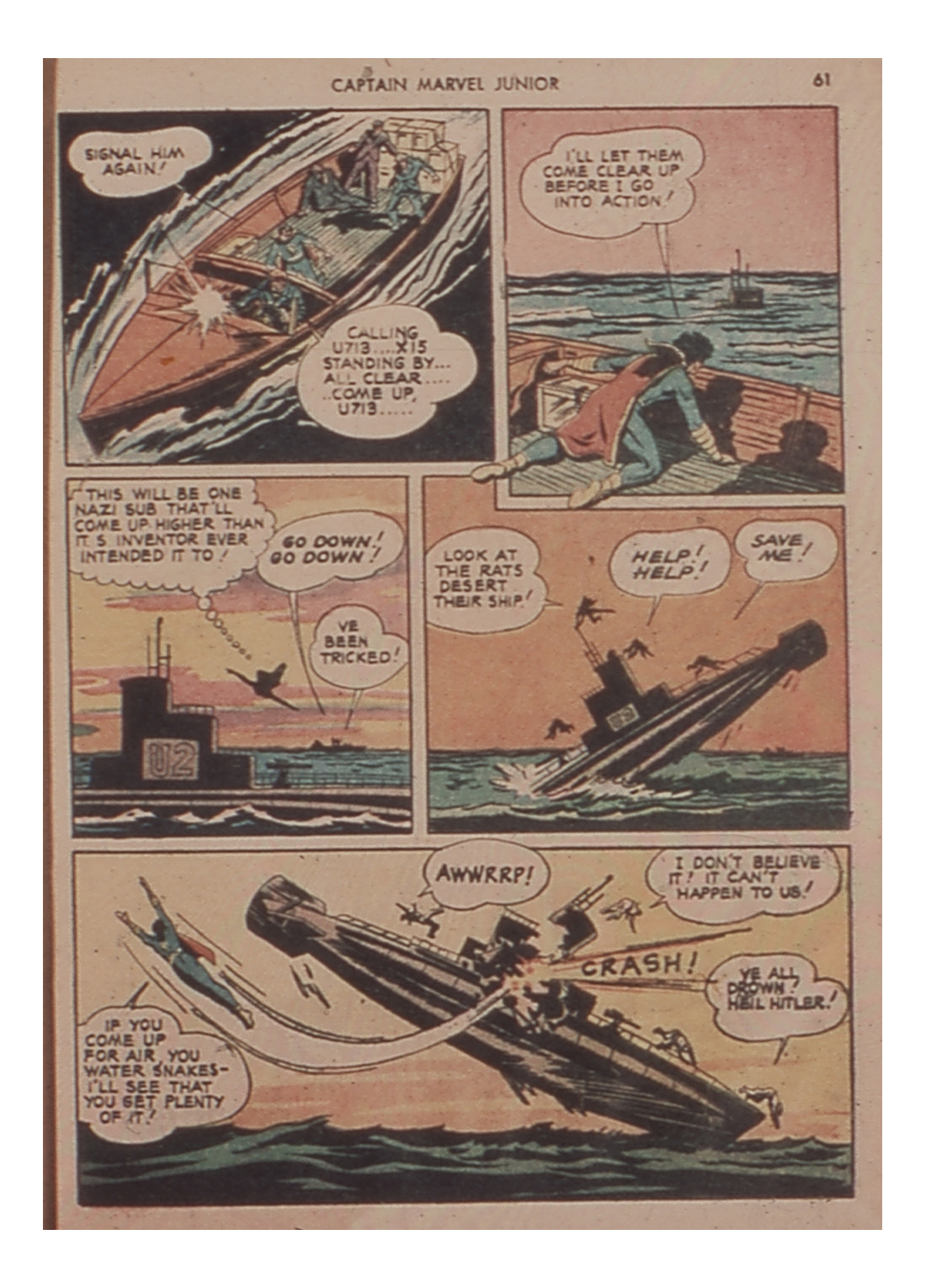 Read online Captain Marvel, Jr. comic -  Issue #10 - 62