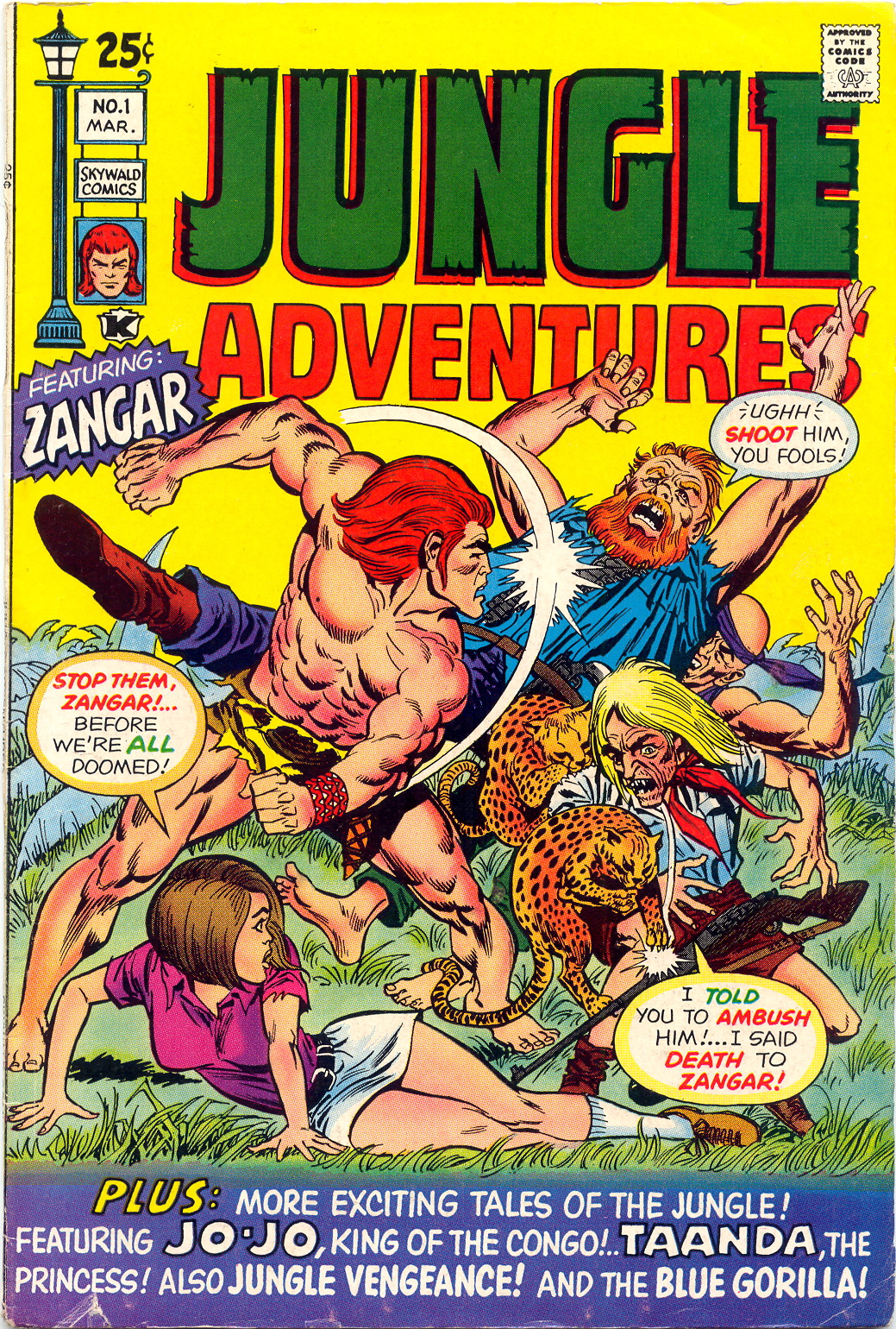 Read online Jungle Adventures comic -  Issue #1 - 1