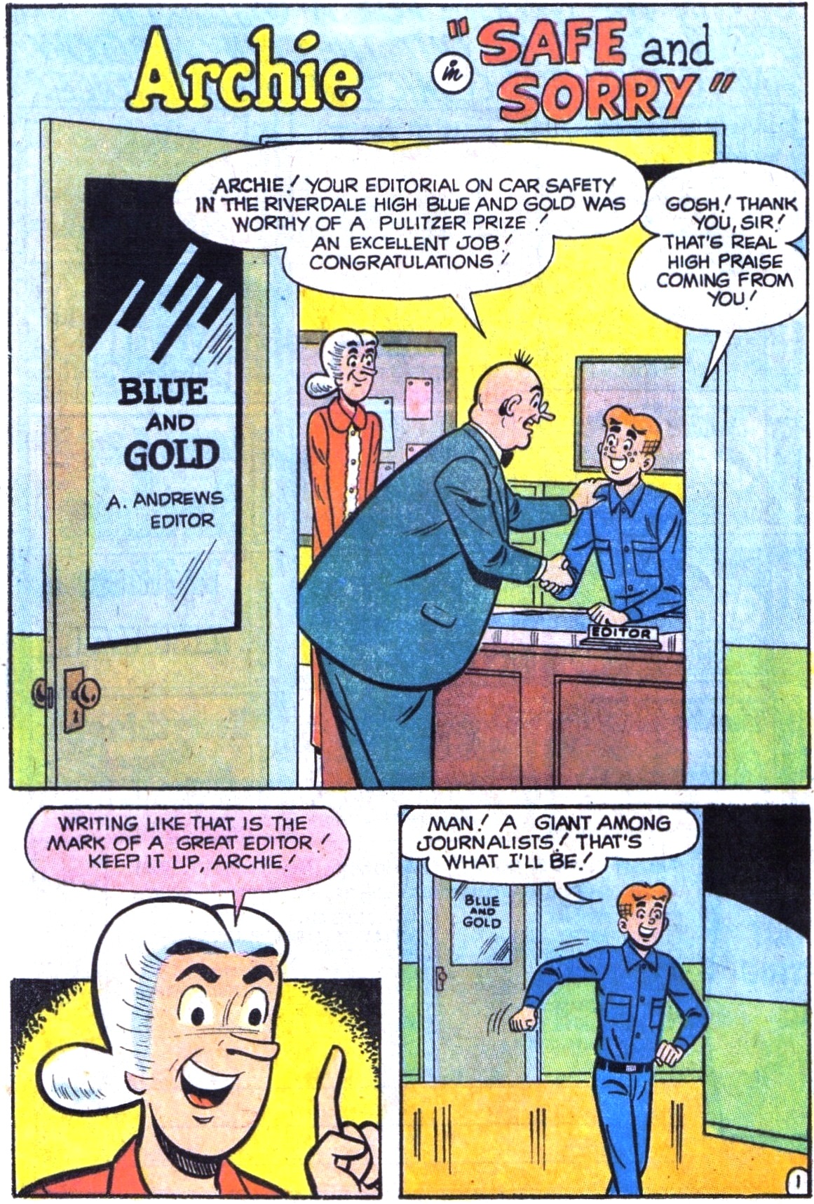 Read online Life With Archie (1958) comic -  Issue #106 - 20