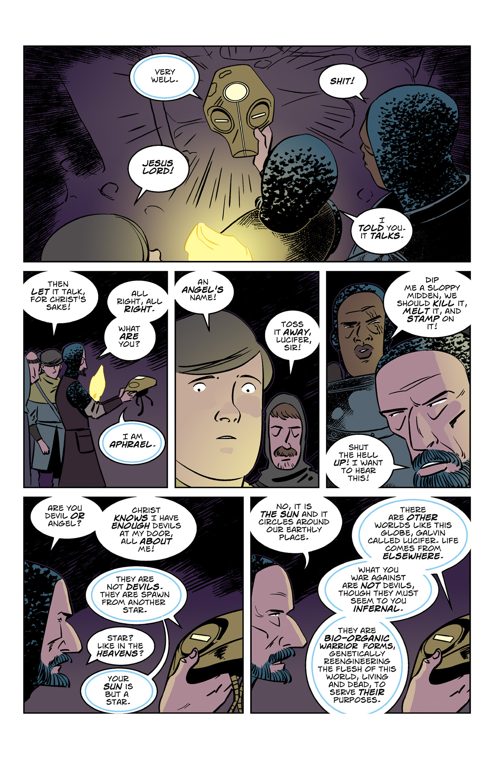 Read online Dark Ages comic -  Issue #3 - 8