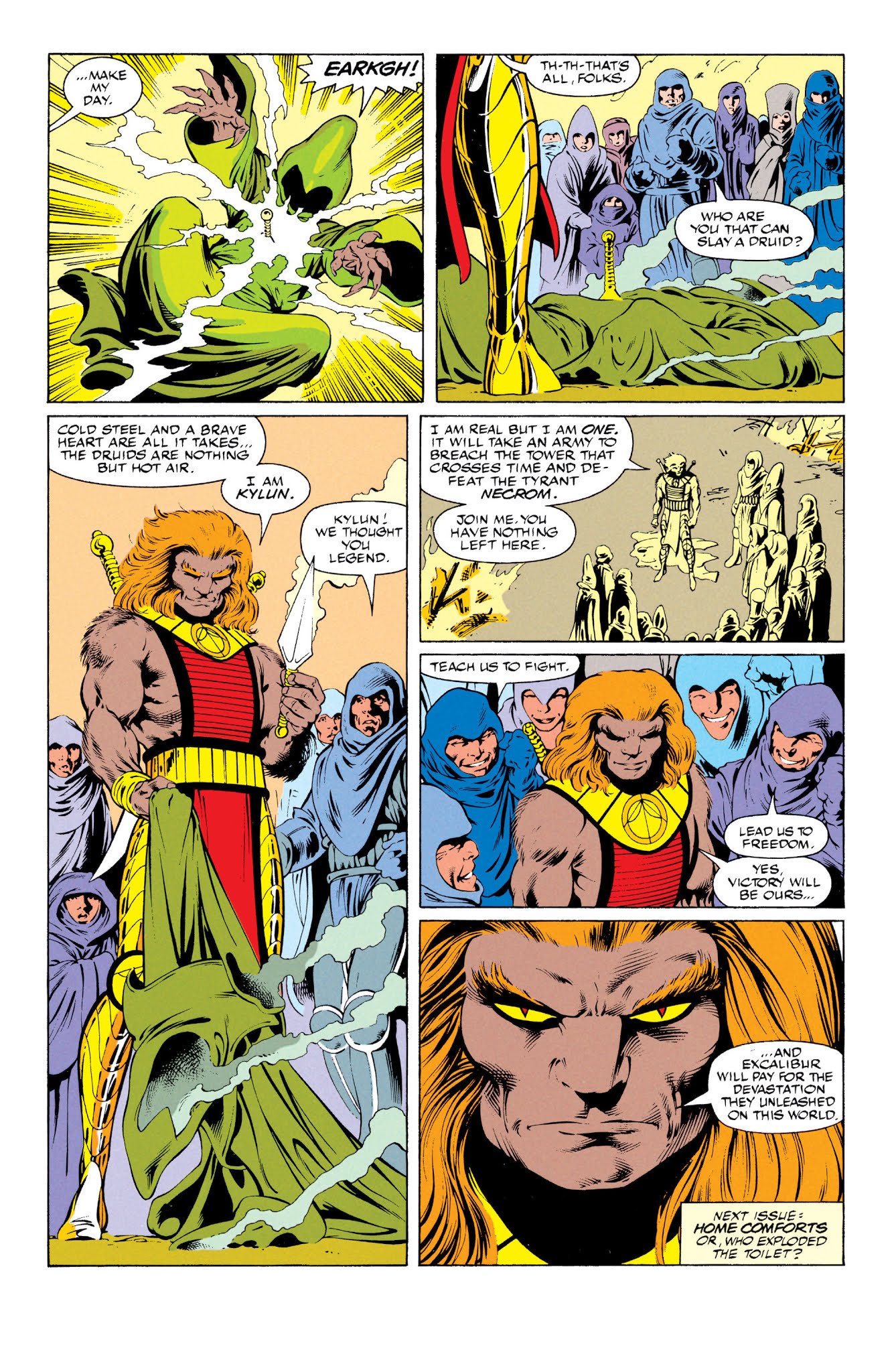 Read online Excalibur Visionaries: Alan Davis comic -  Issue # TPB 1 (Part 1) - 26