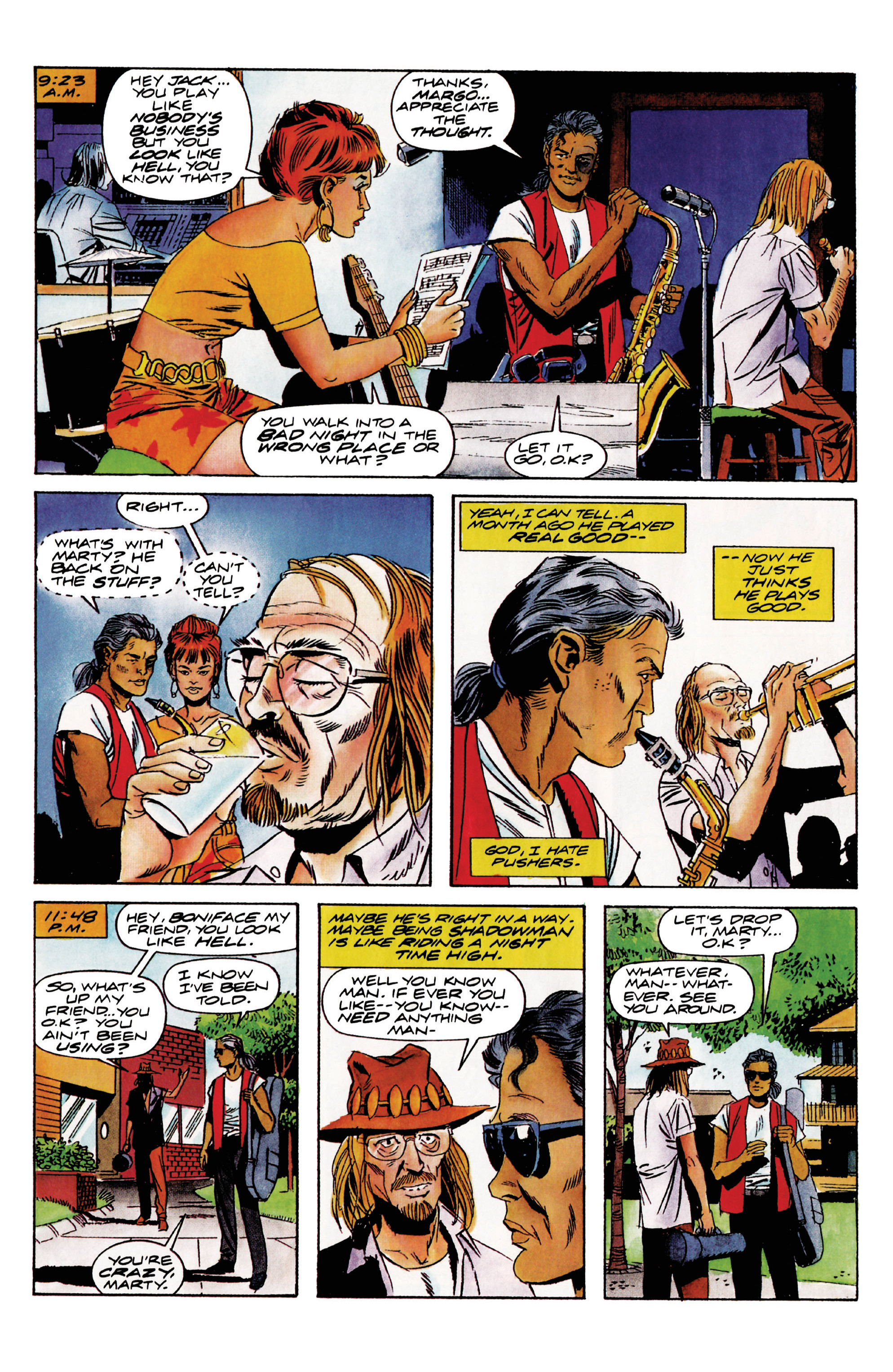 Read online Valiant Masters Shadowman comic -  Issue # TPB (Part 2) - 57