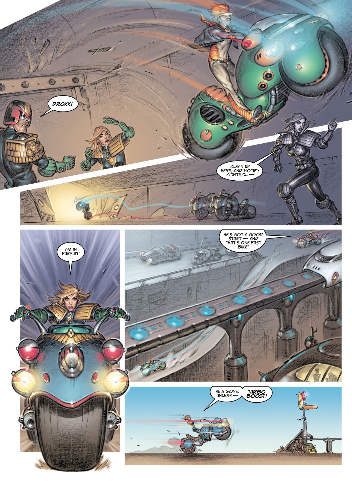 Read online Judge Anderson: The Psi Files comic -  Issue # TPB 5 - 194