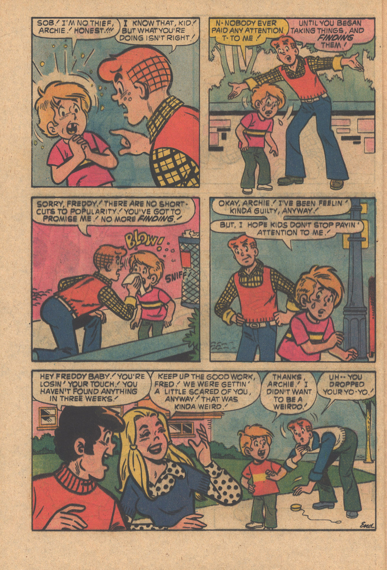 Read online Archie at Riverdale High (1972) comic -  Issue #18 - 23